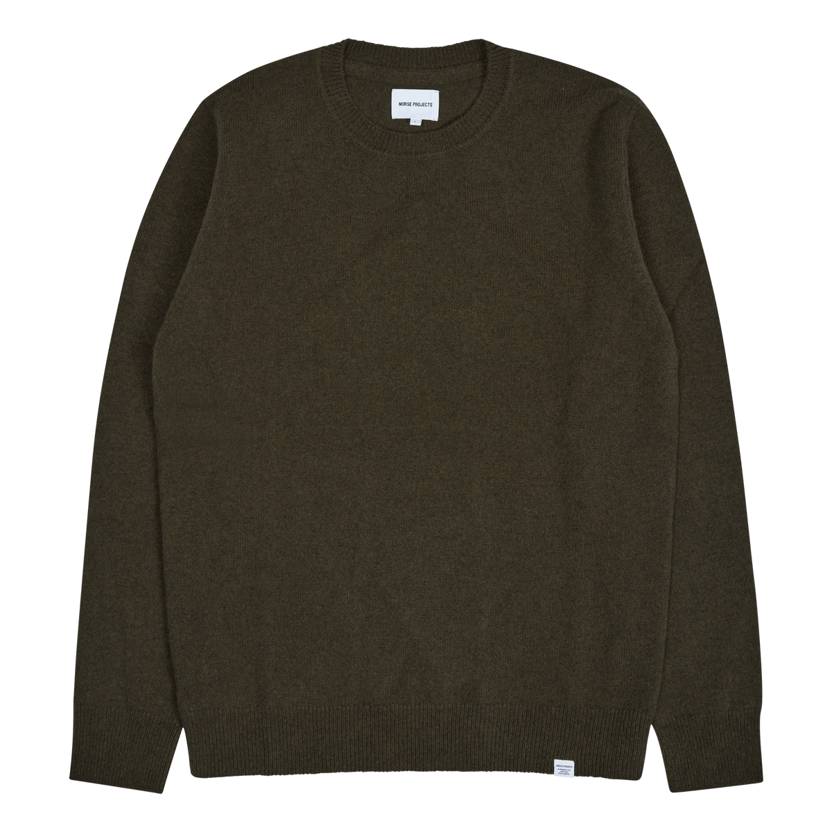 Sigfred Lambswool Dark Olive