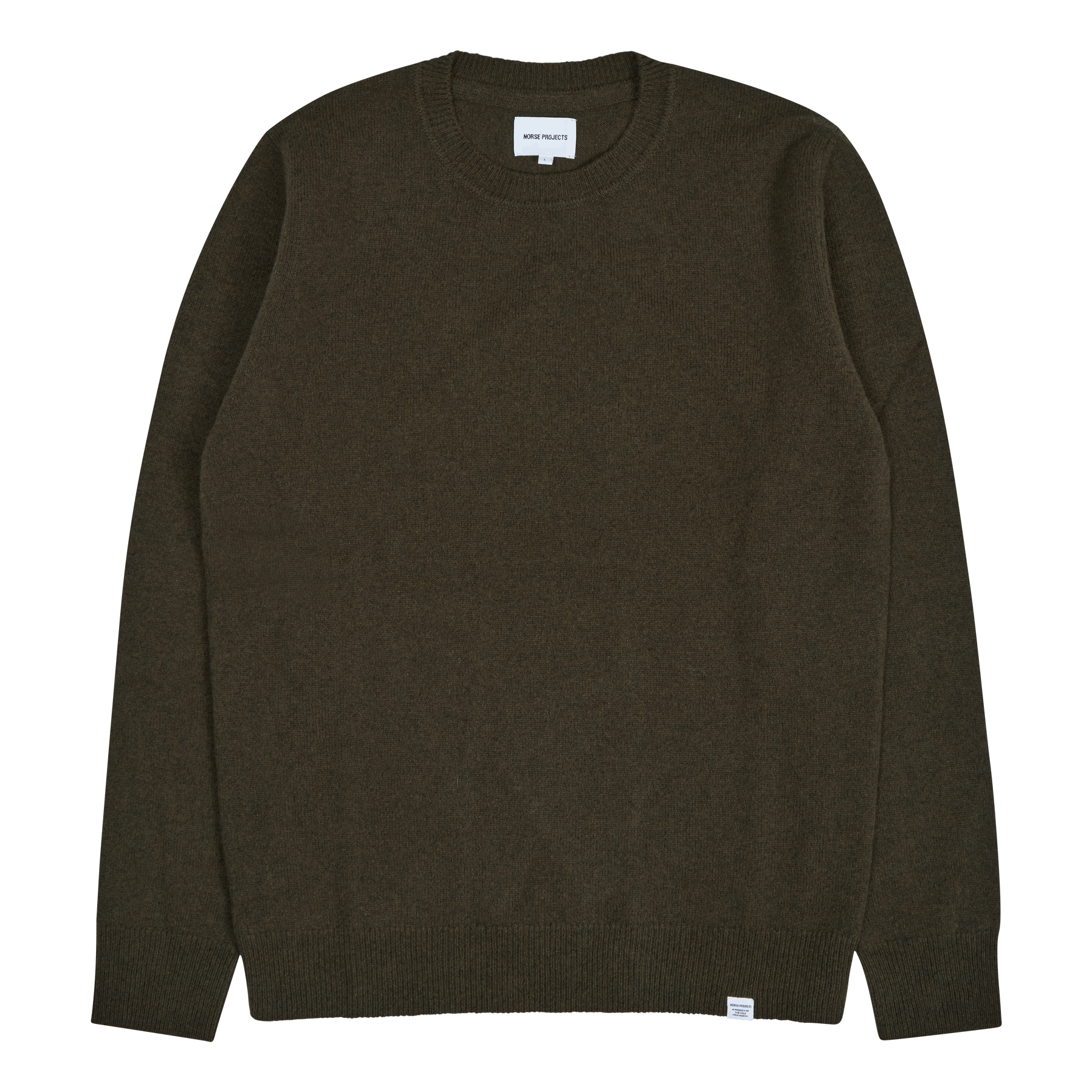 Sigfred Lambswool Dark Olive