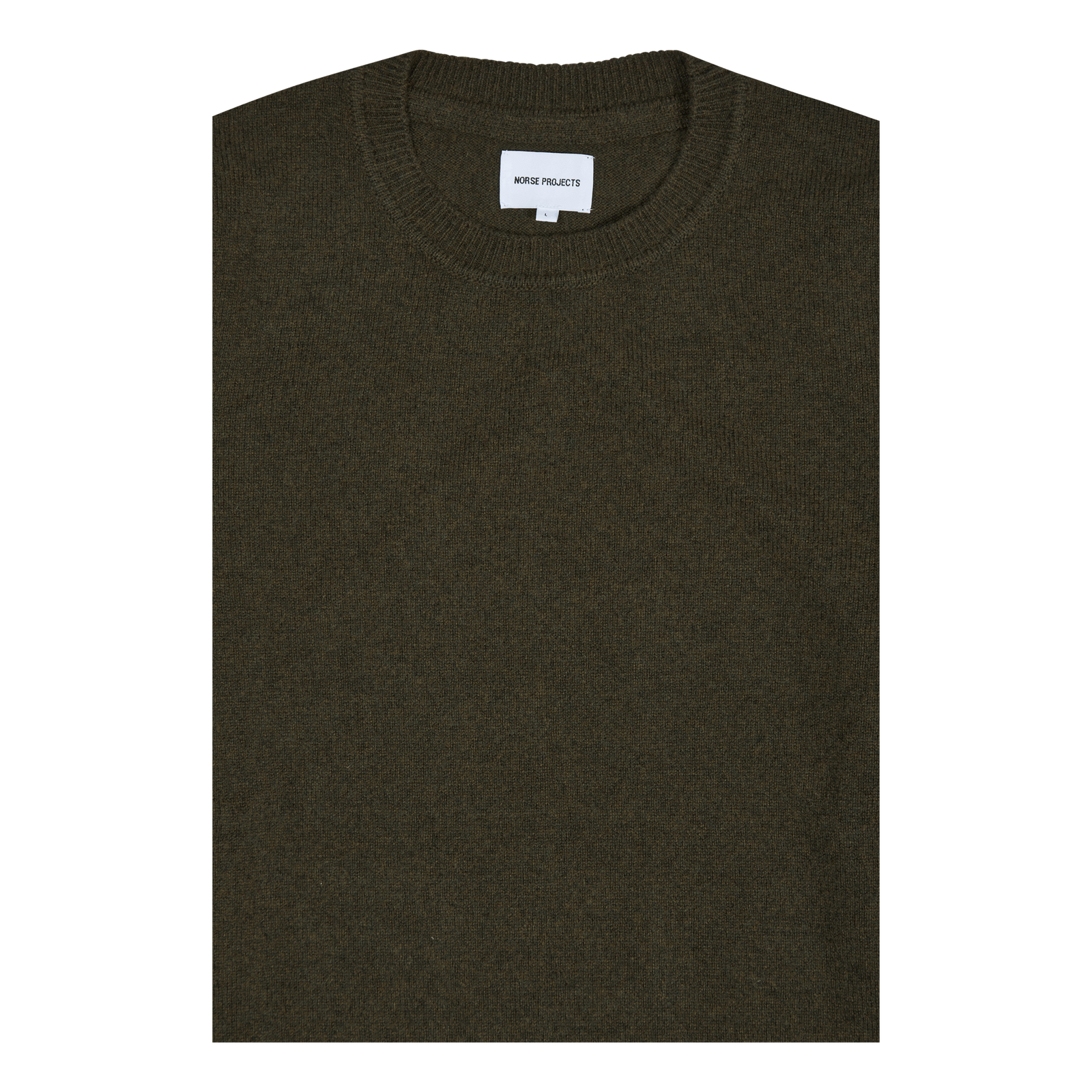 Sigfred Lambswool Dark Olive