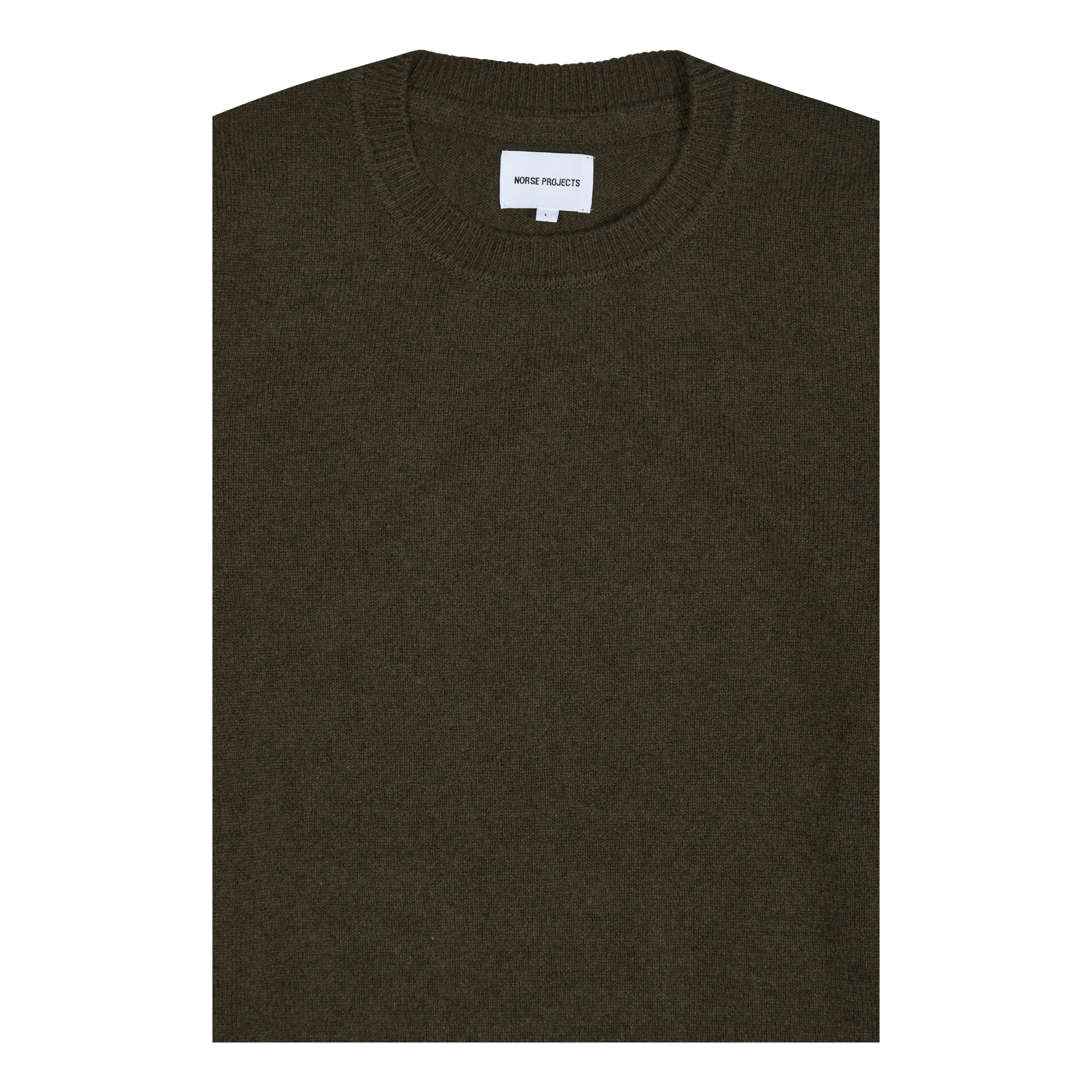 Sigfred Lambswool Dark Olive