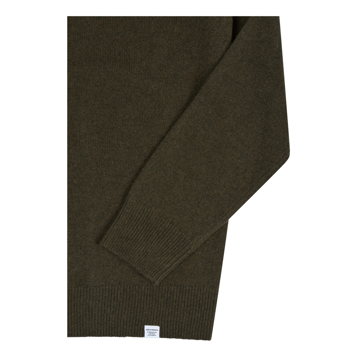 Sigfred Lambswool Dark Olive