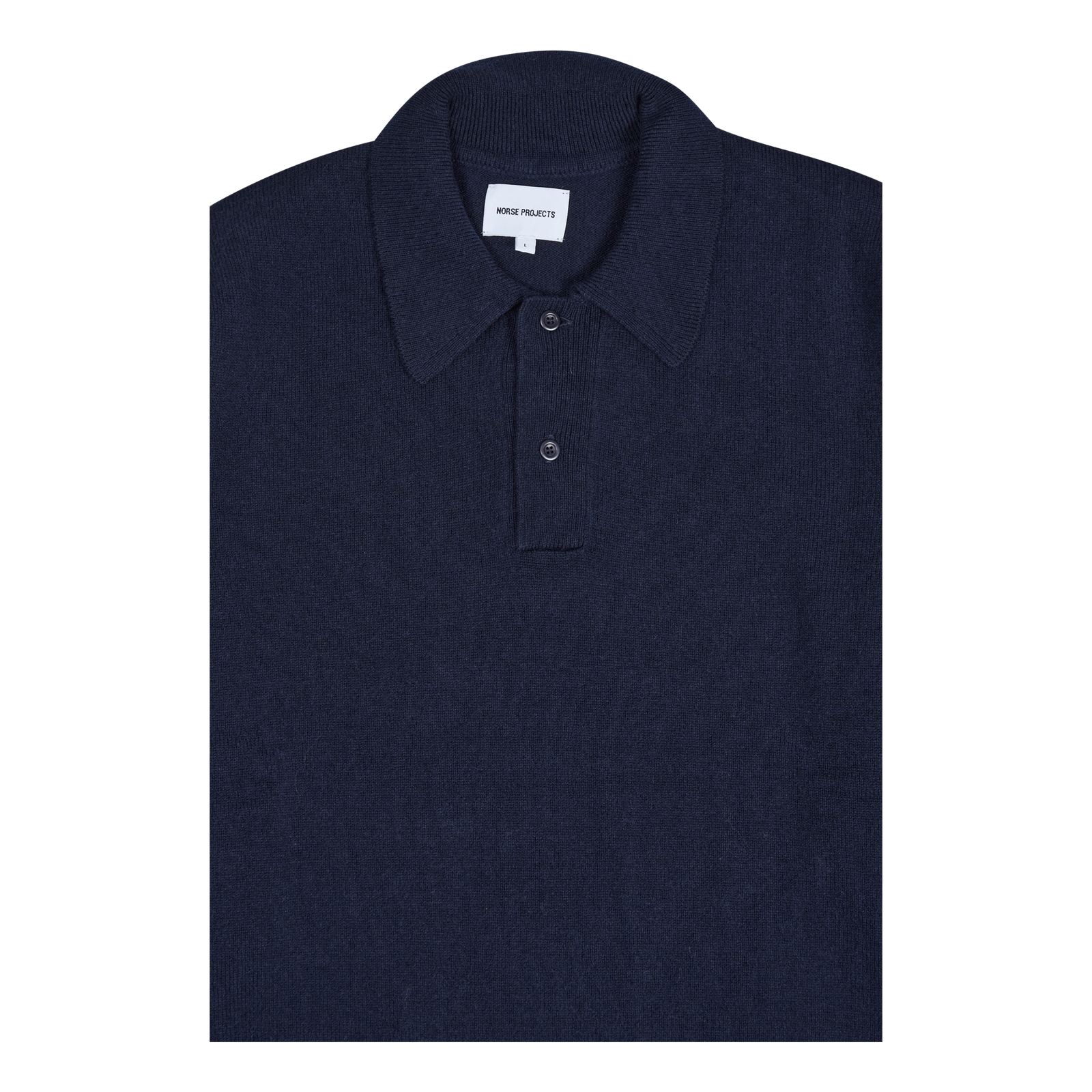 Marco Lambswool Polo Dark Navy