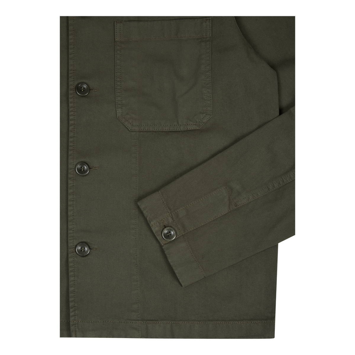 Tyge Broken Twill Beech Green