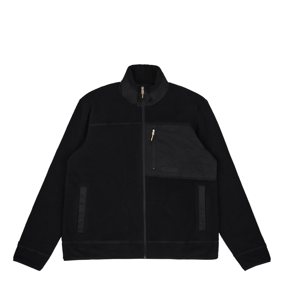 Frederik Fleece Full Zip Jacke Dark Navy