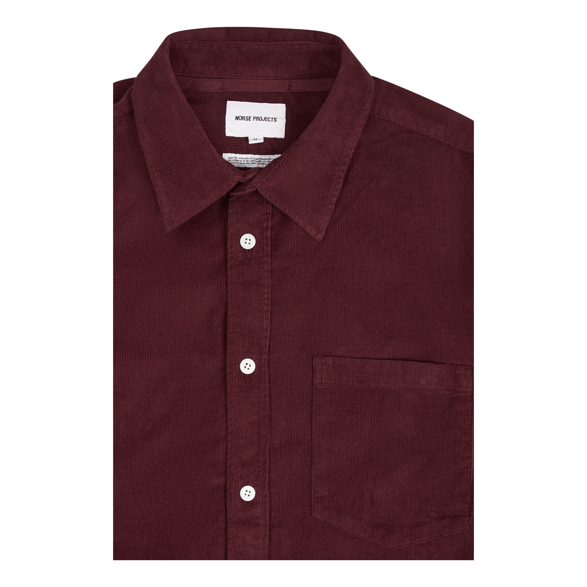 Osvald Corduroy Burgundy