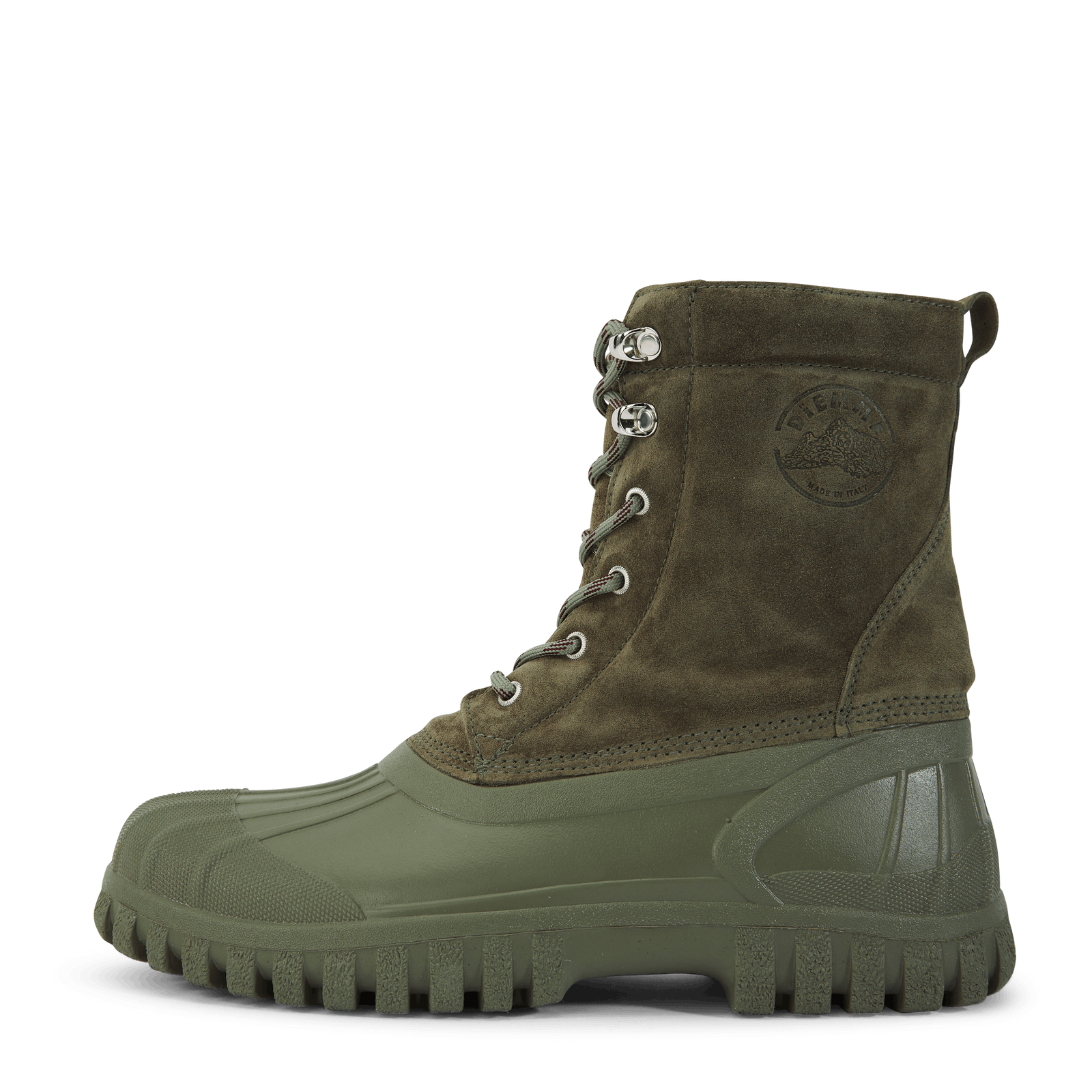 Anatra Burnt Moss Suede