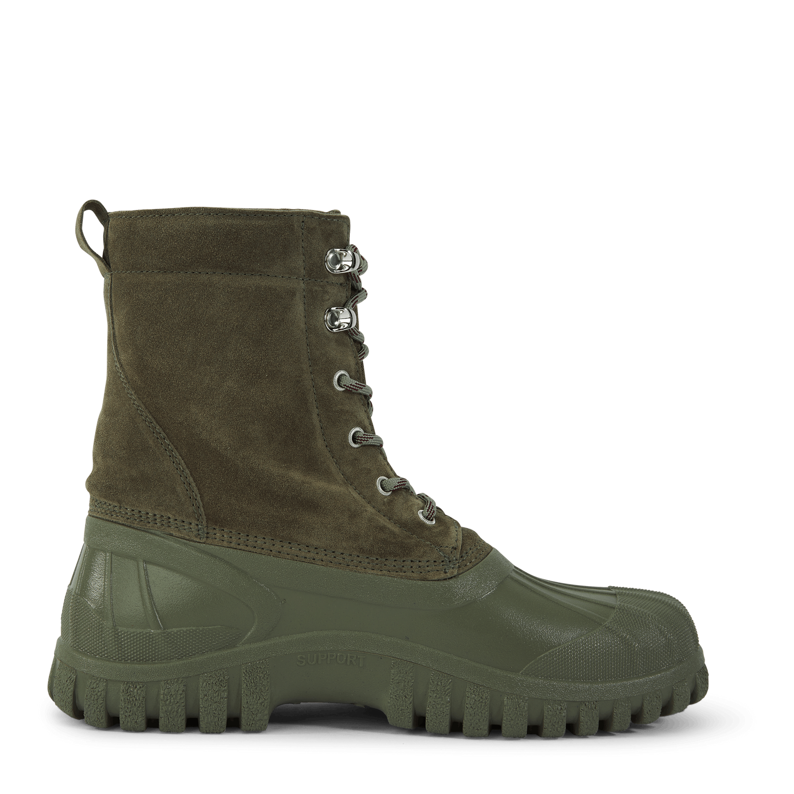 Anatra Burnt Moss Suede