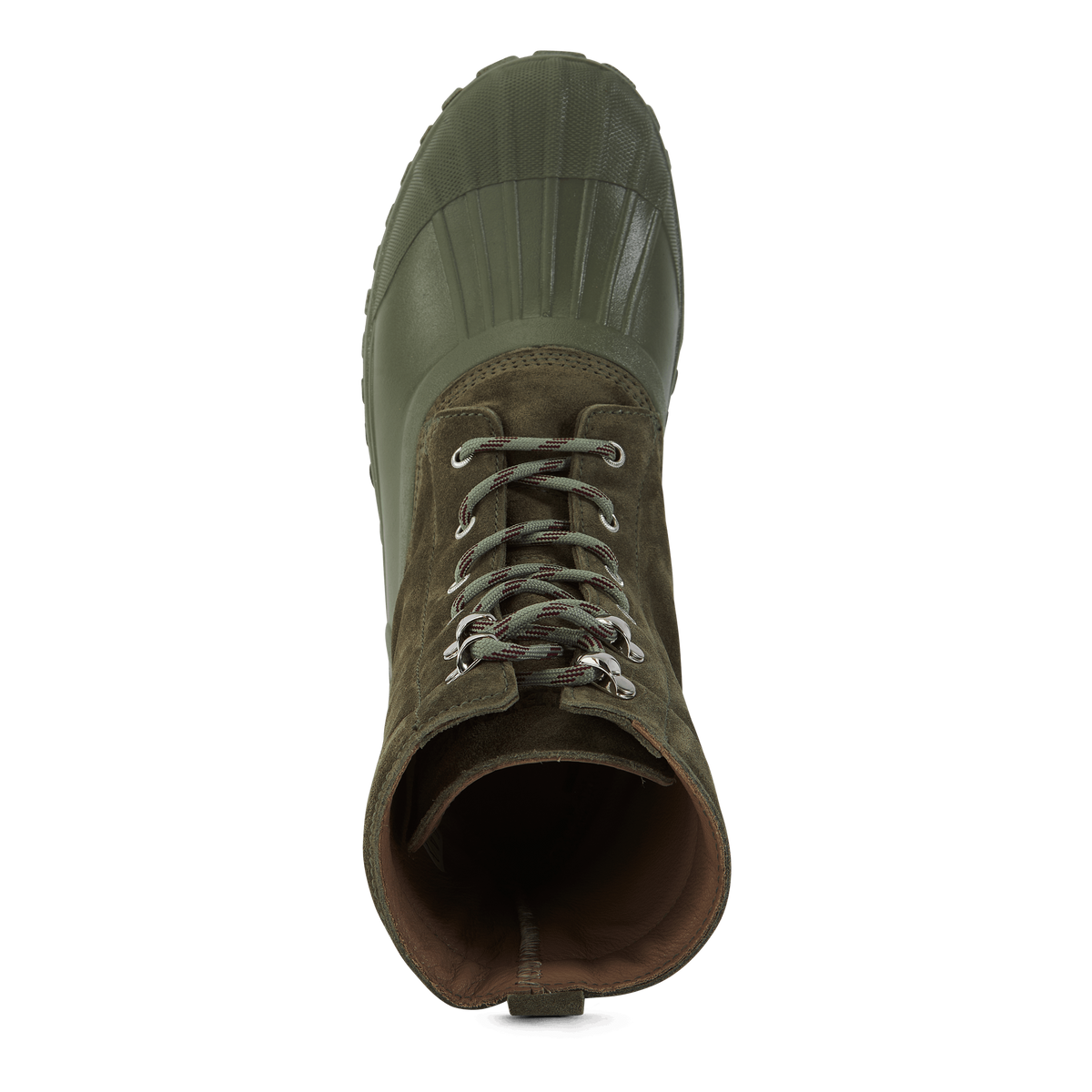 Anatra Burnt Moss Suede