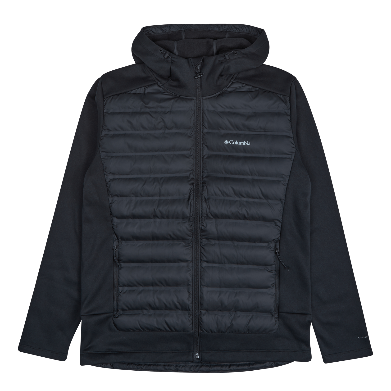 Out-shield™ Insulated Full Zip Shield Hybrid Hoodie-black