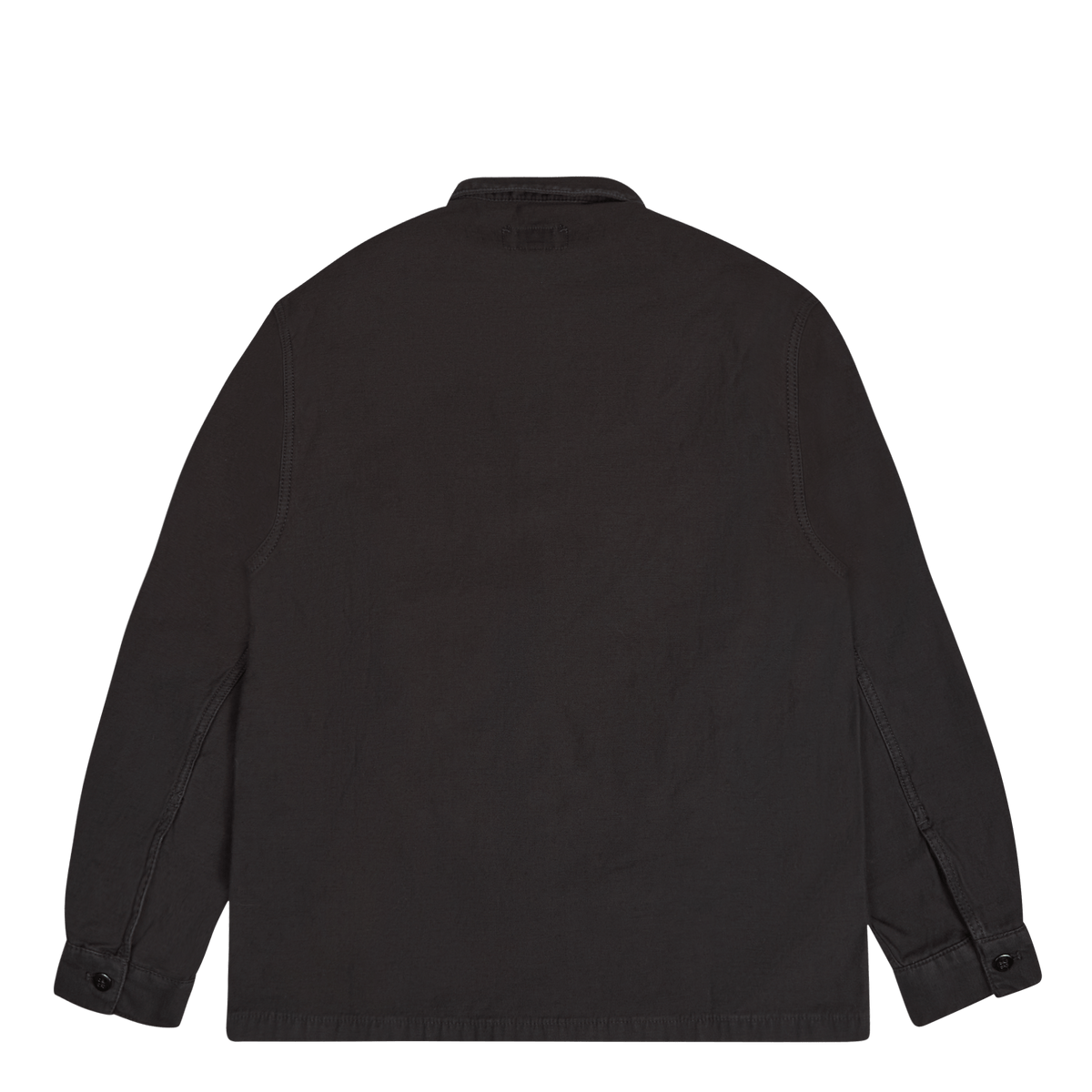 Cpo Shirt Black Sateen