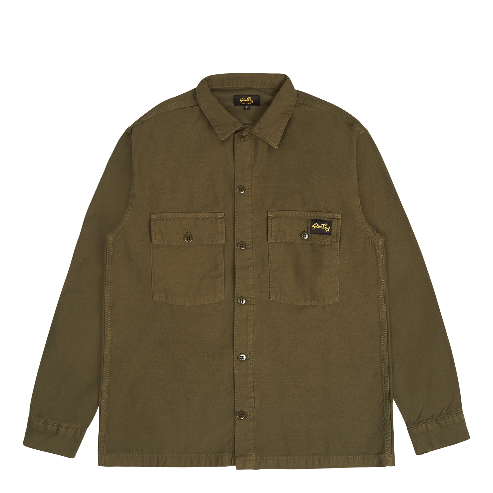 Cpo Shirt Dark Olive Sateen