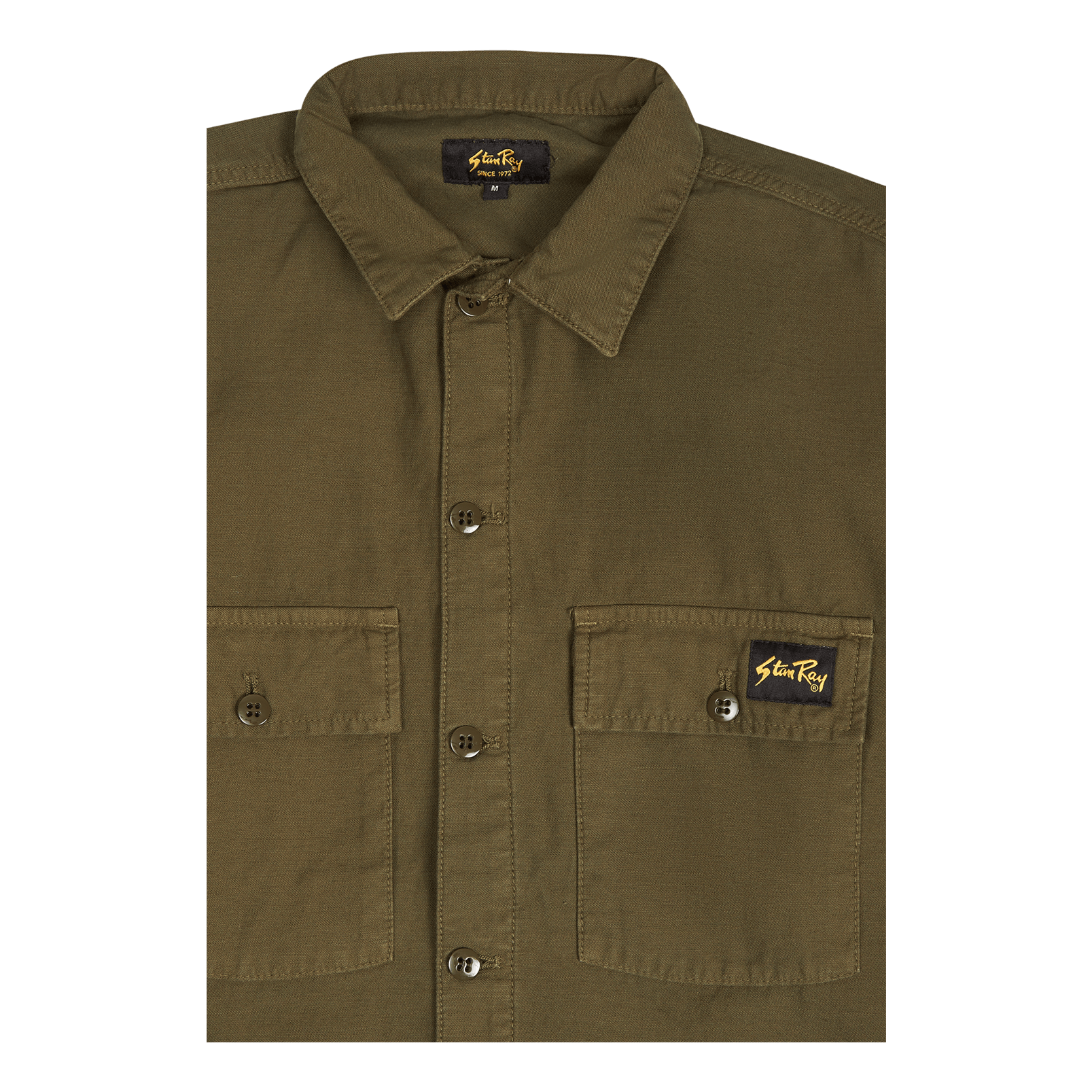 Cpo Shirt Dark Olive Sateen