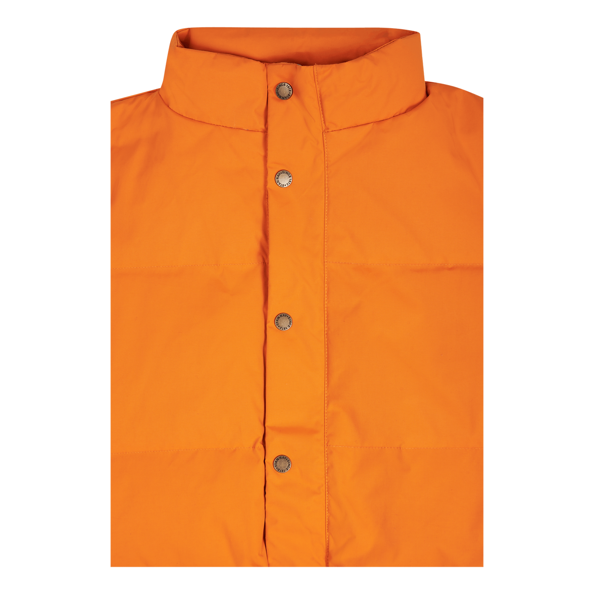Down Vest Orange