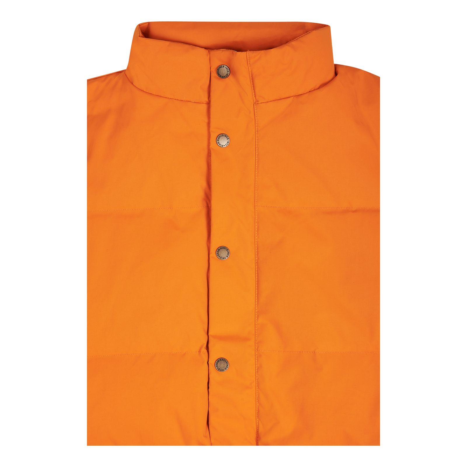 Down Vest Orange