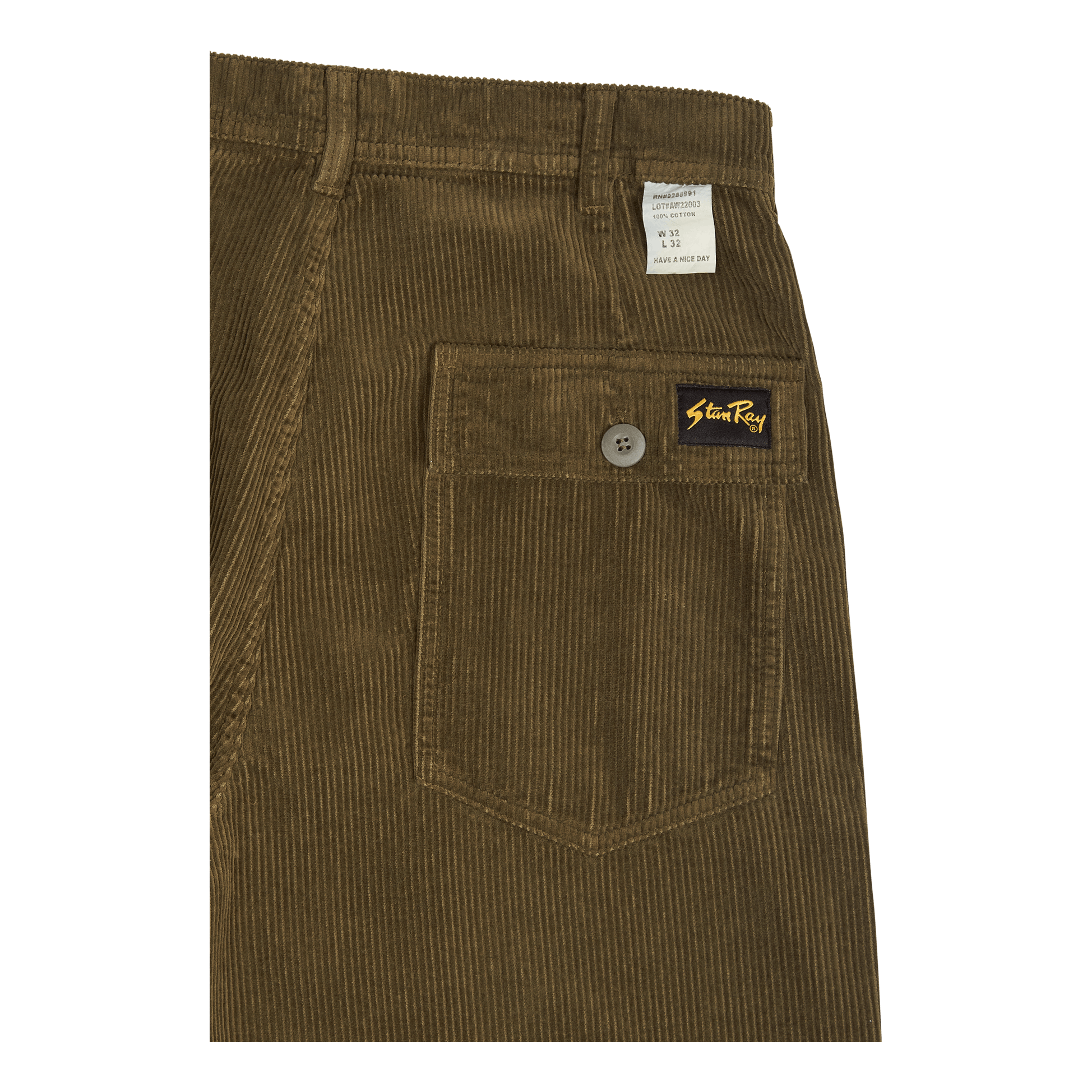 Fat Pant Olive Cord