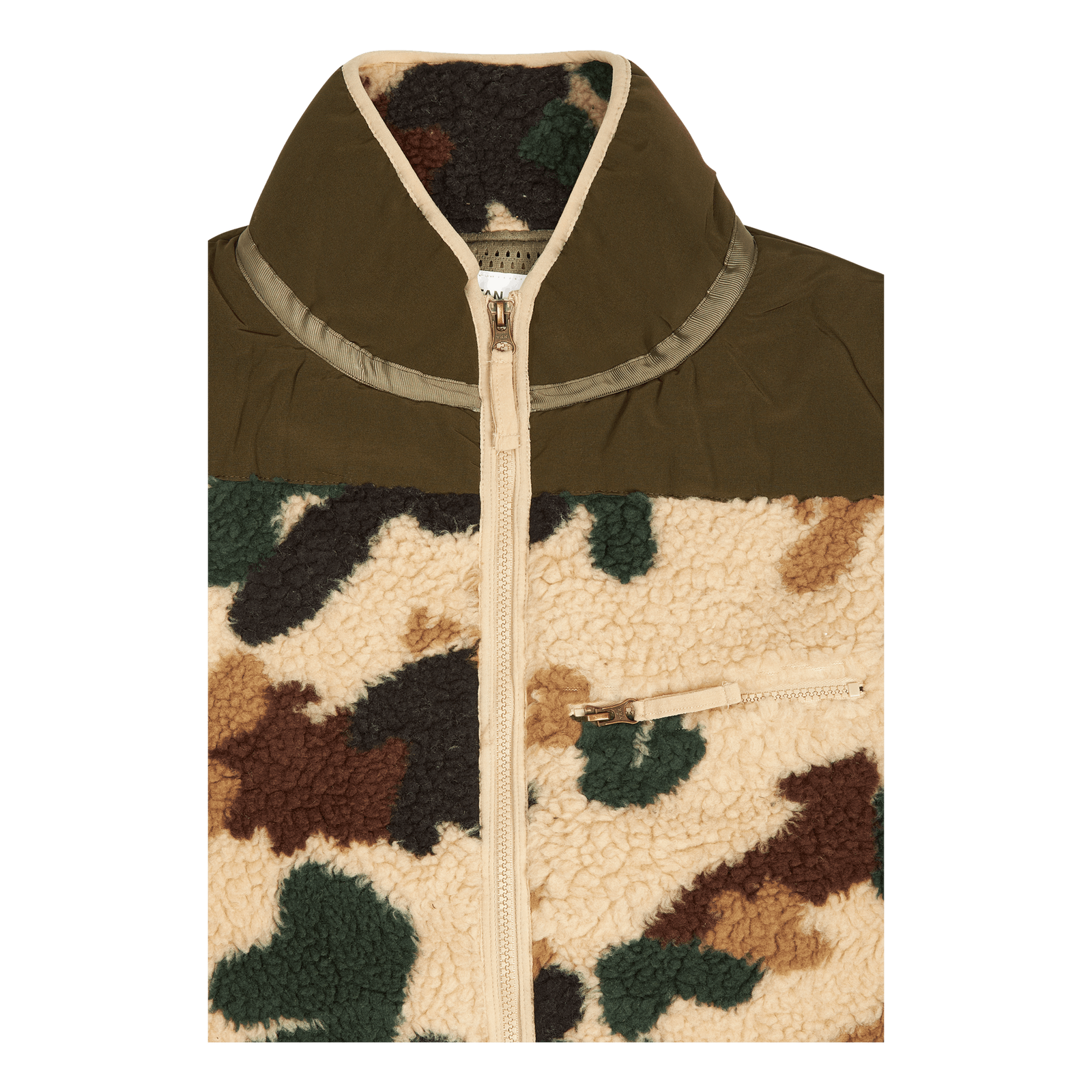 Fleece Layer Vest Stan Duck Camo