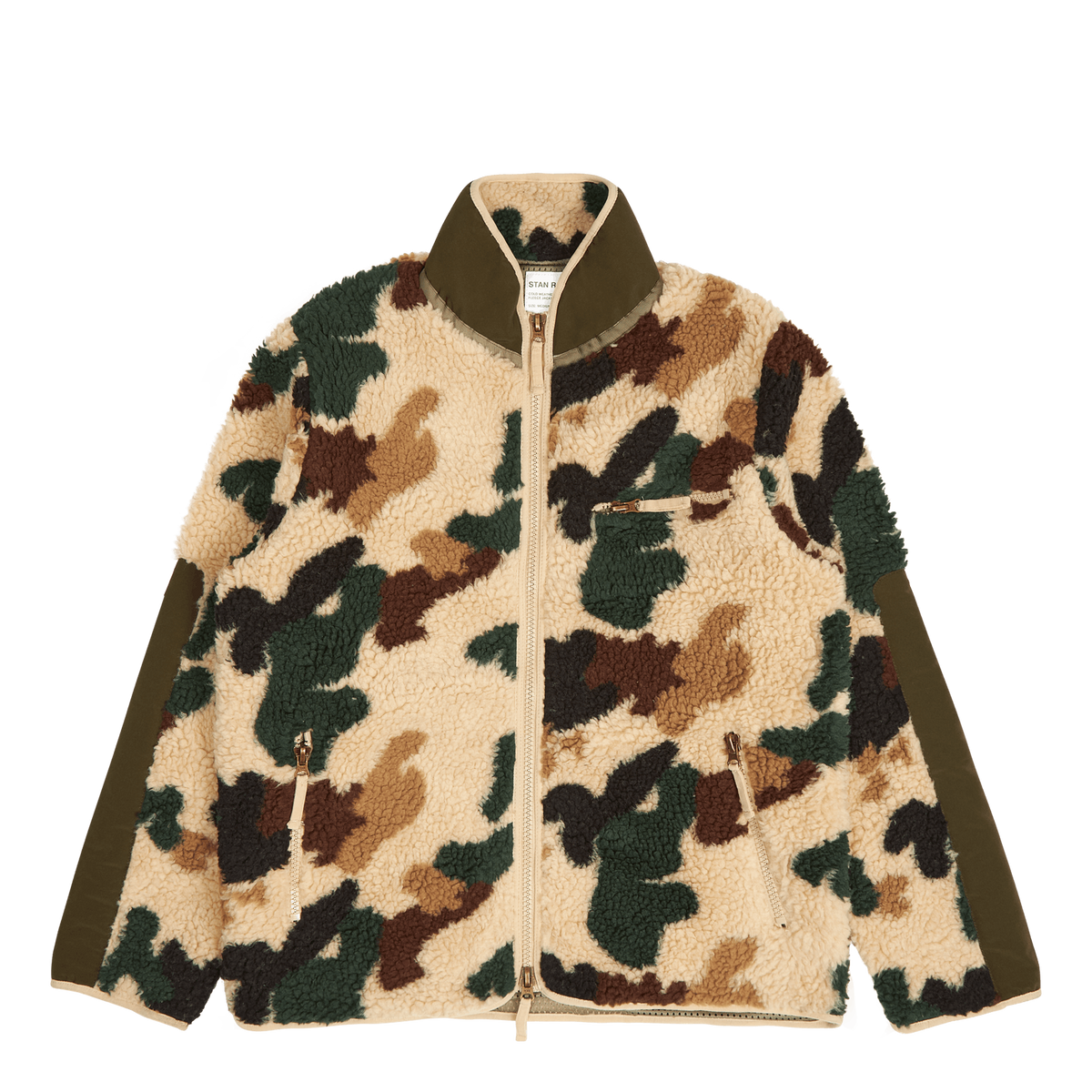 High Pile Fleece Stan Duck Camo