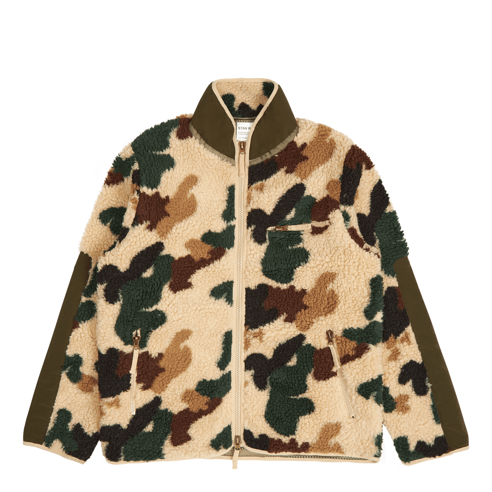 High Pile Fleece Stan Duck Camo