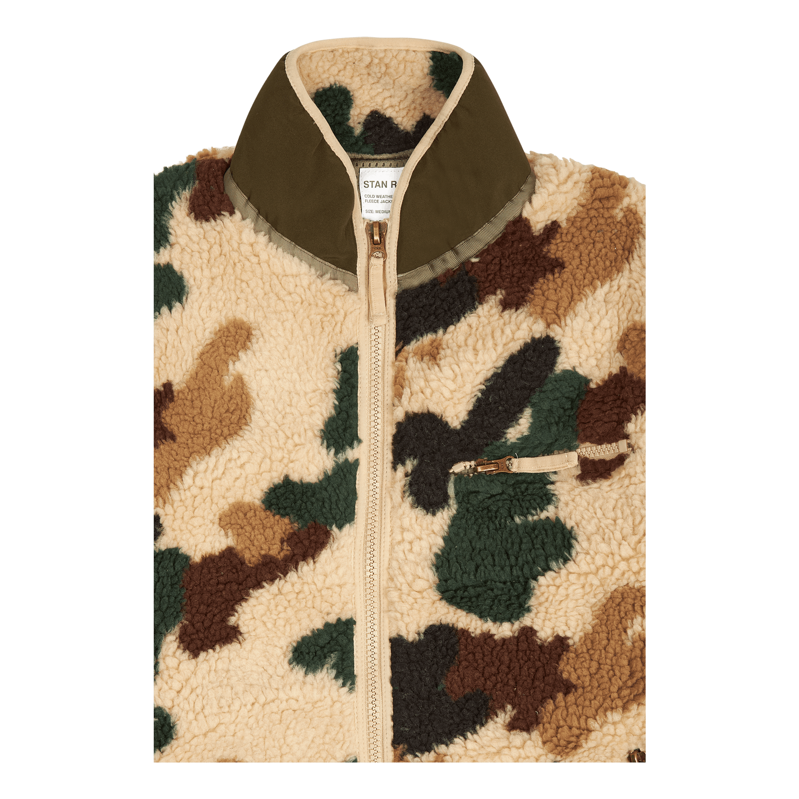 High Pile Fleece Stan Duck Camo