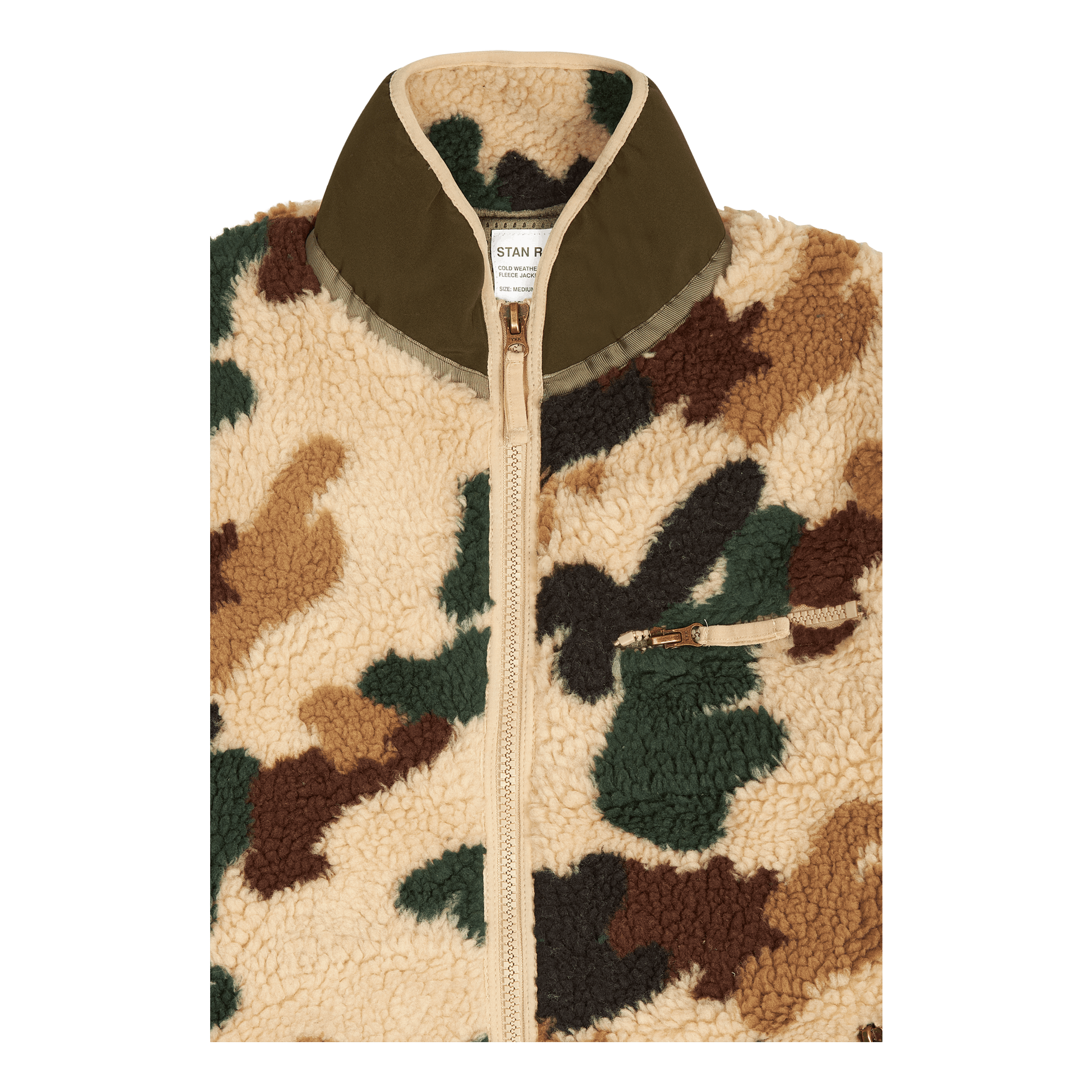 High Pile Fleece Stan Duck Camo