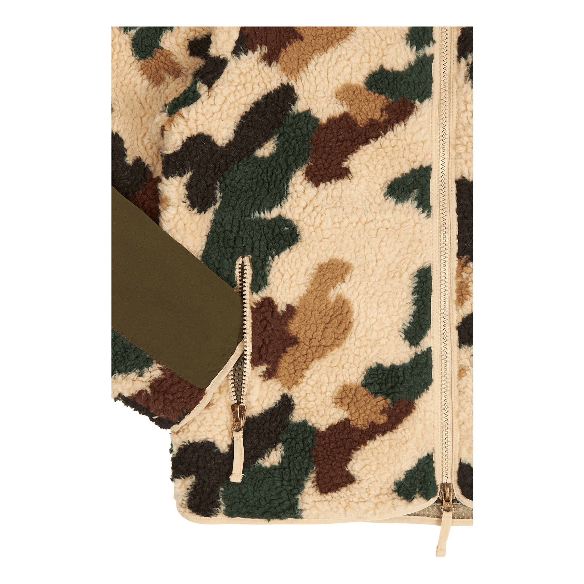 High Pile Fleece Stan Duck Camo