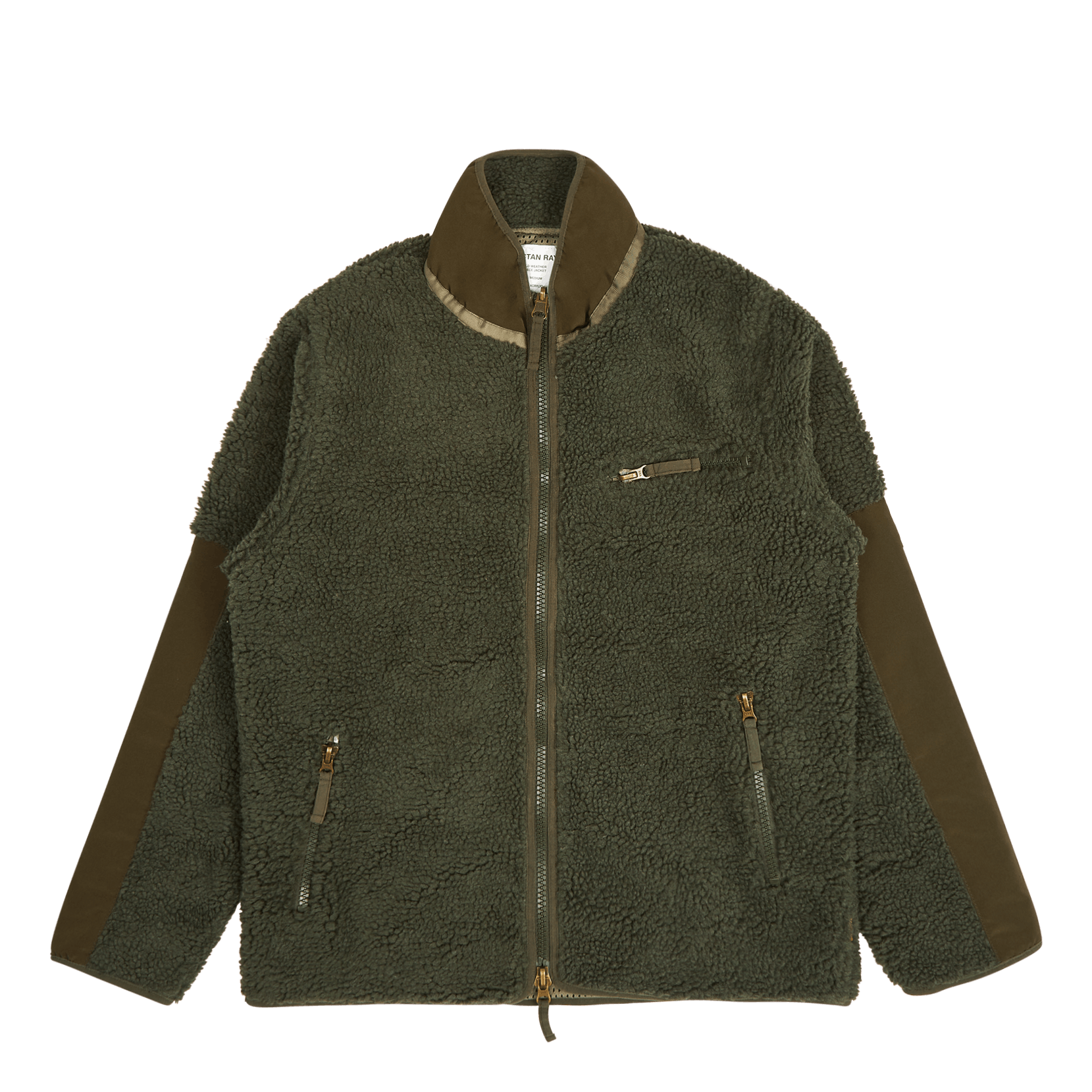 High Pile Fleece Olive