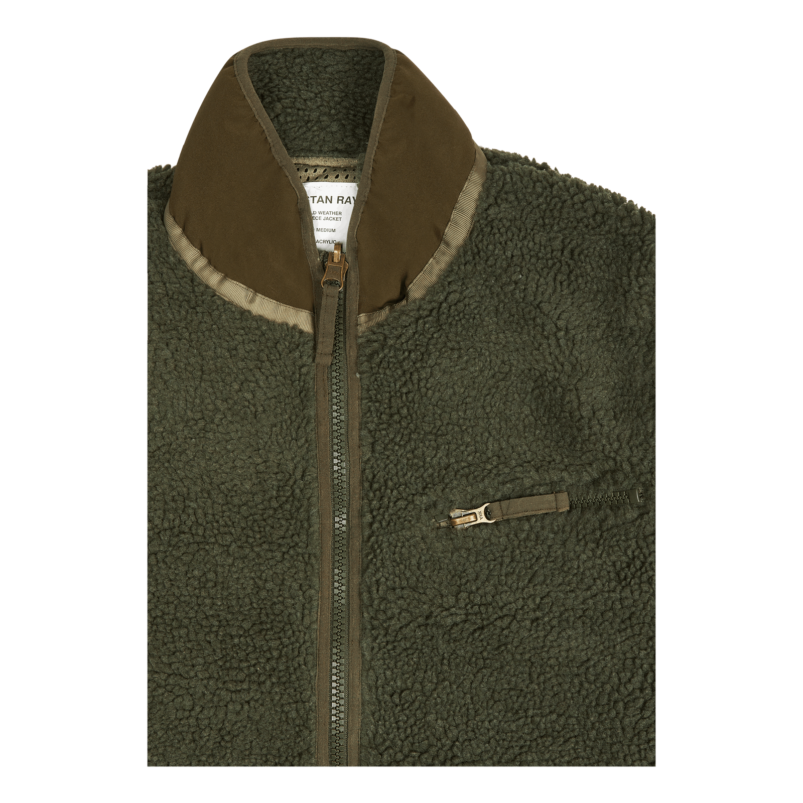 High Pile Fleece Olive