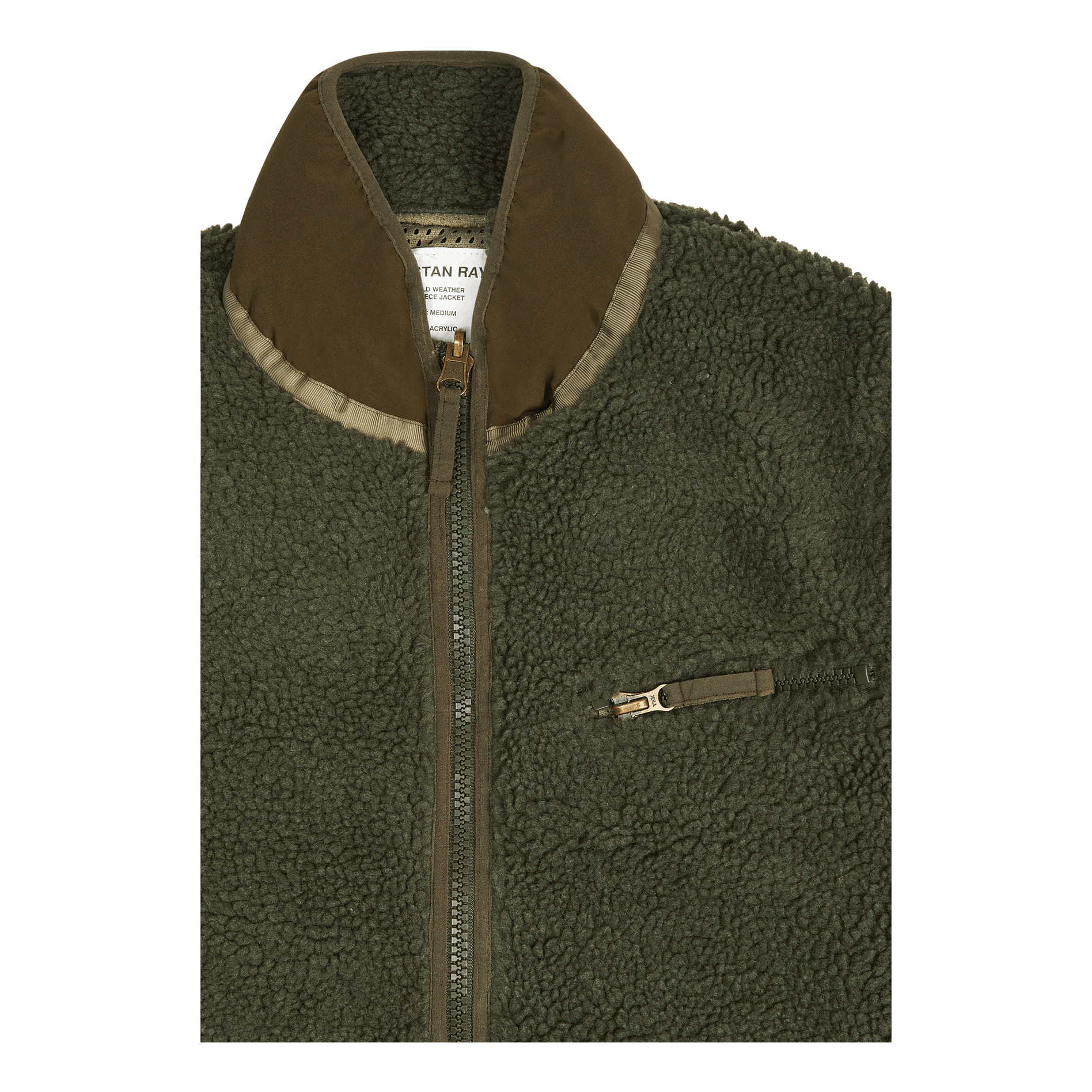 High Pile Fleece Olive