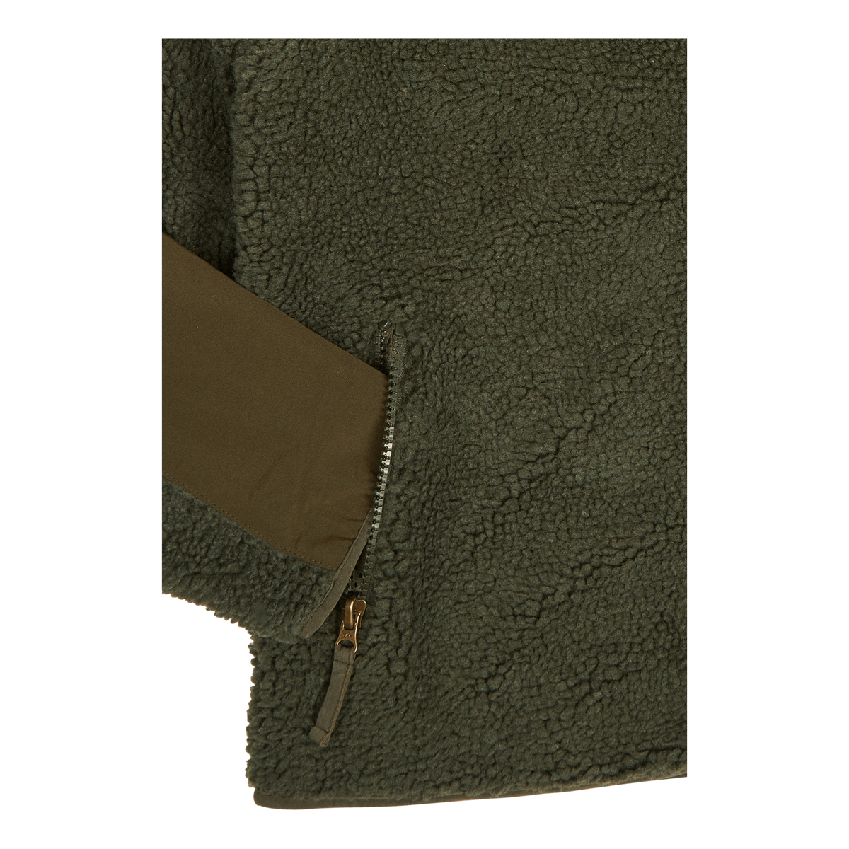 High Pile Fleece Olive