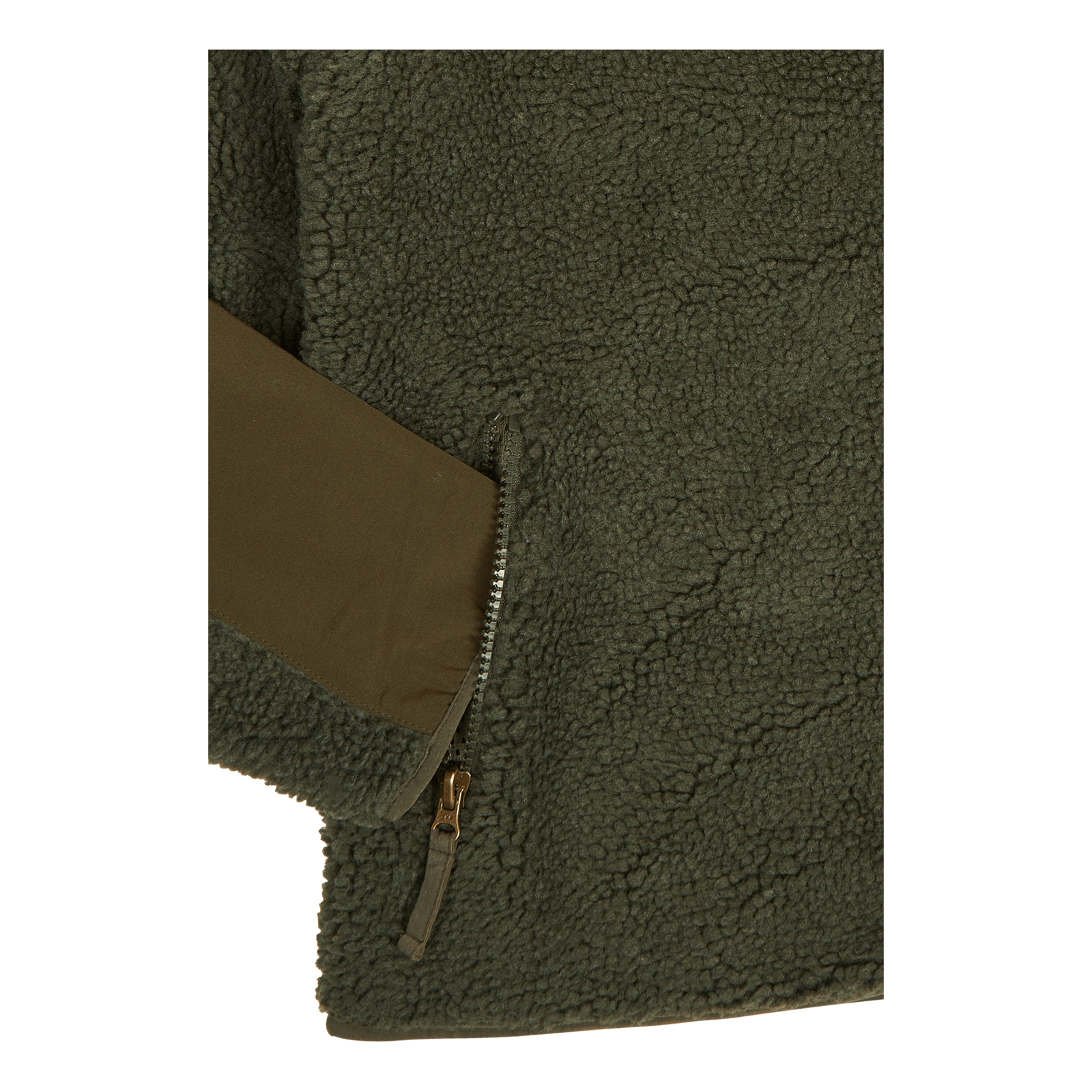 High Pile Fleece Olive