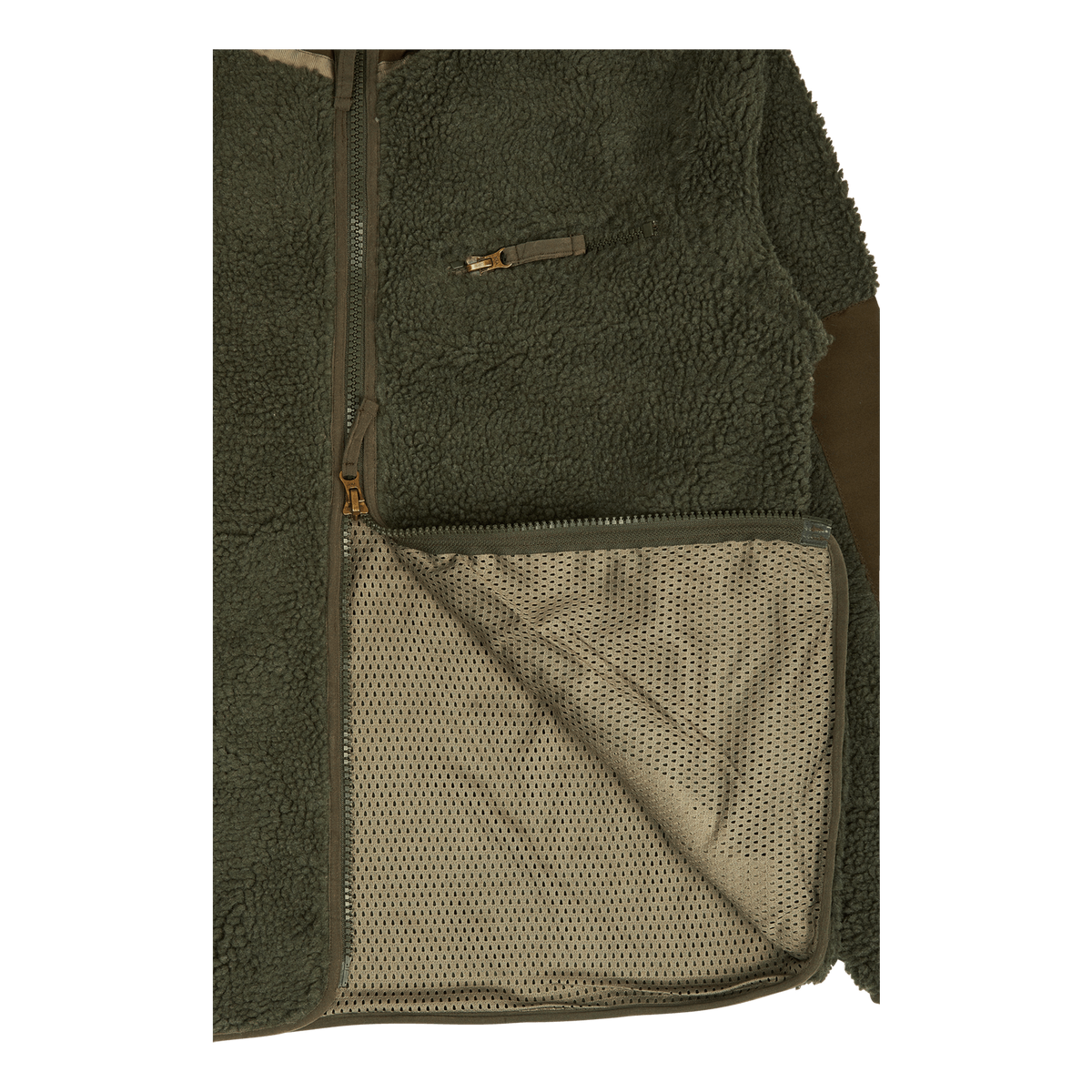 High Pile Fleece Olive