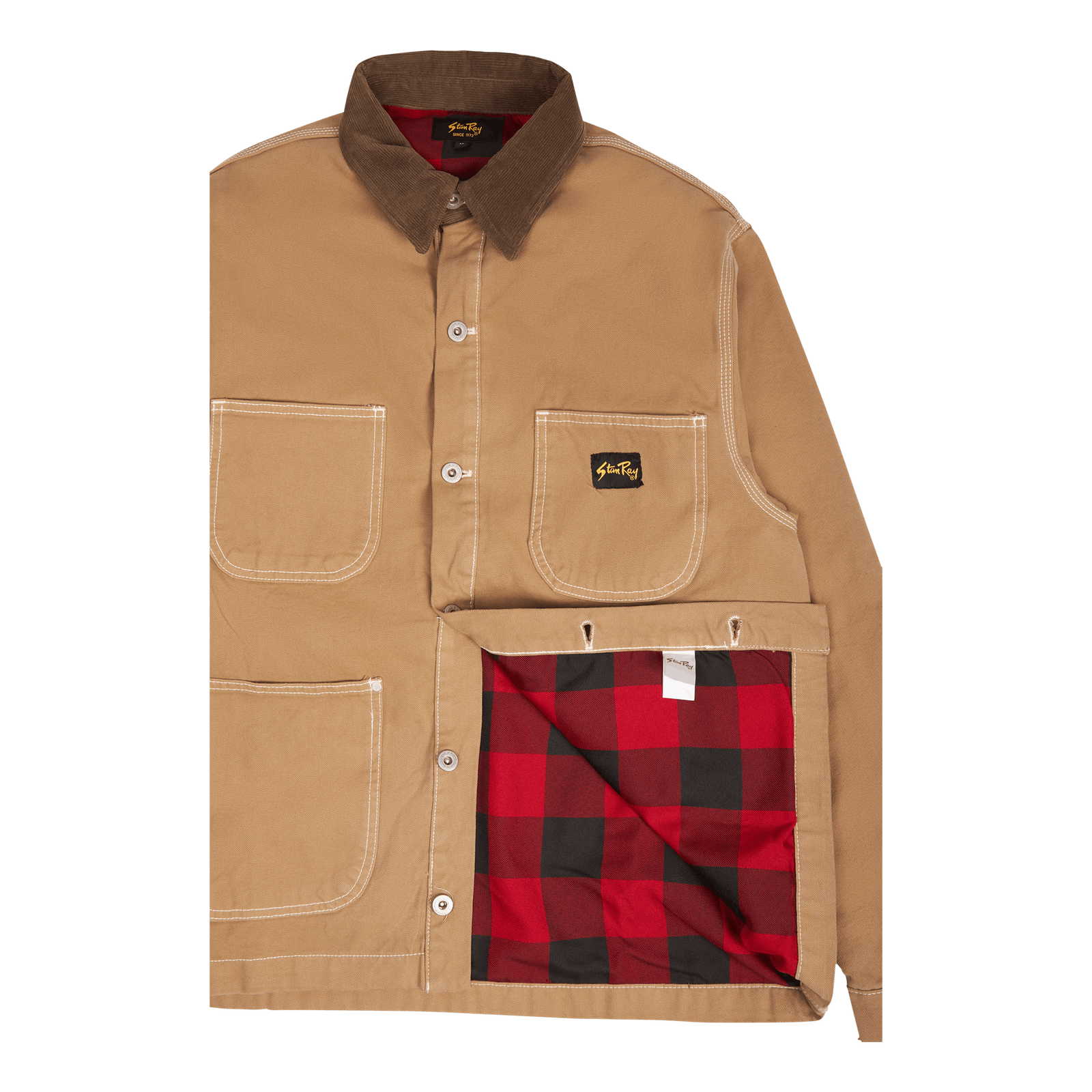 Winter Barn Coat Khaki Duck