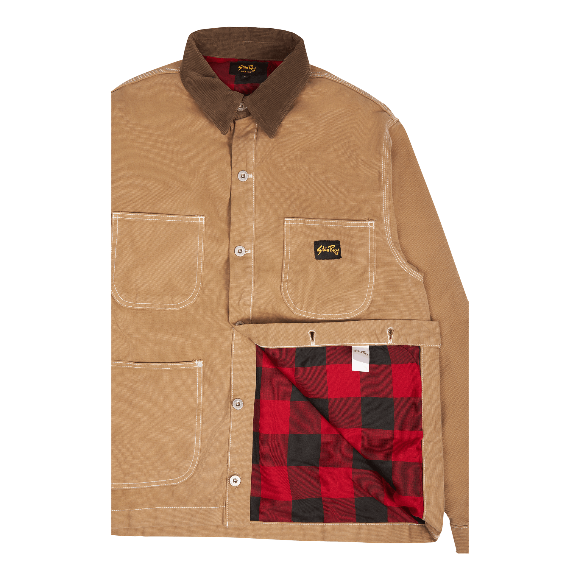 Winter Barn Coat Khaki Duck