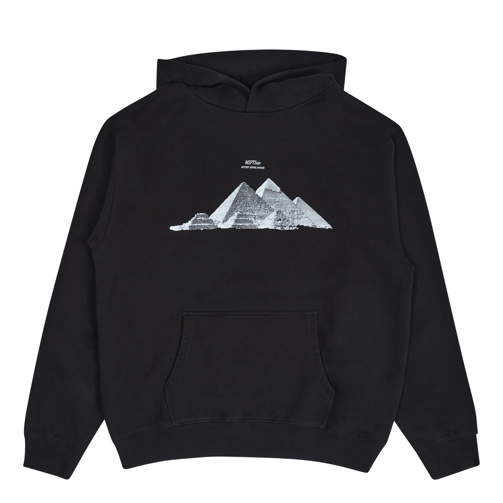 Hoodie Mystery School Regular  Black