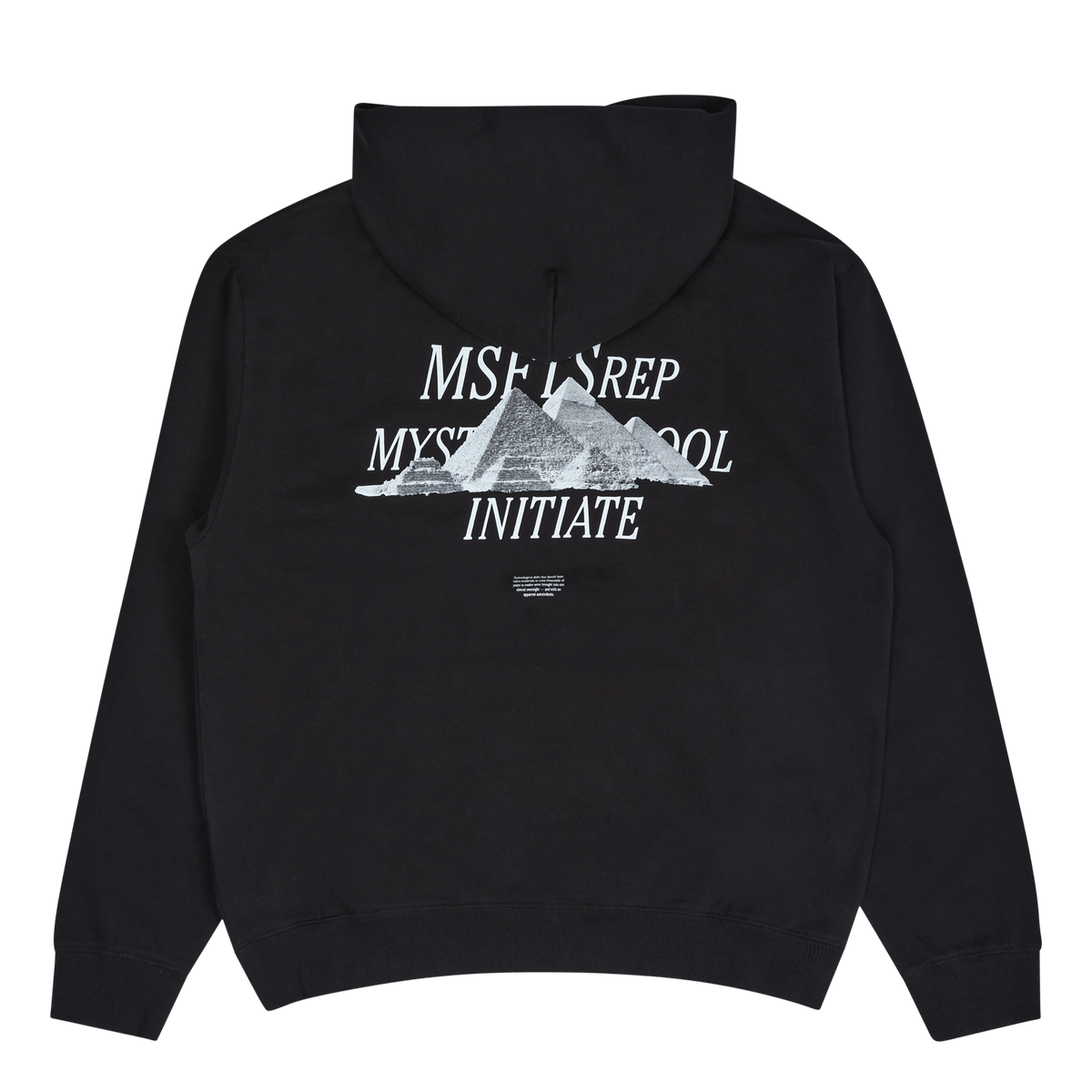 Hoodie Mystery School Regular  Black