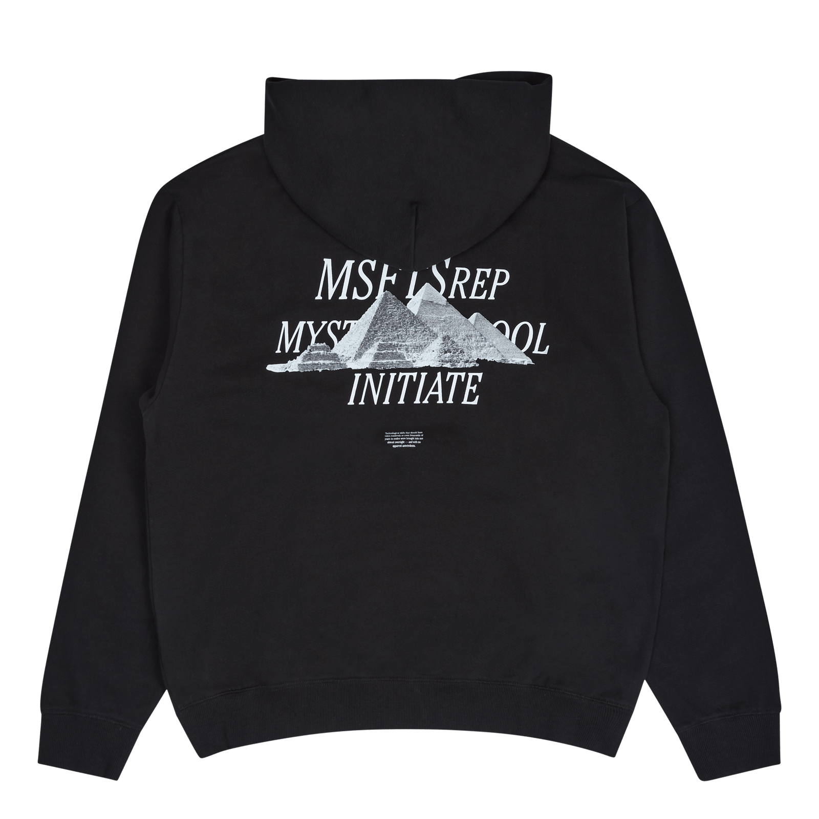 Hoodie Mystery School Regular  Black