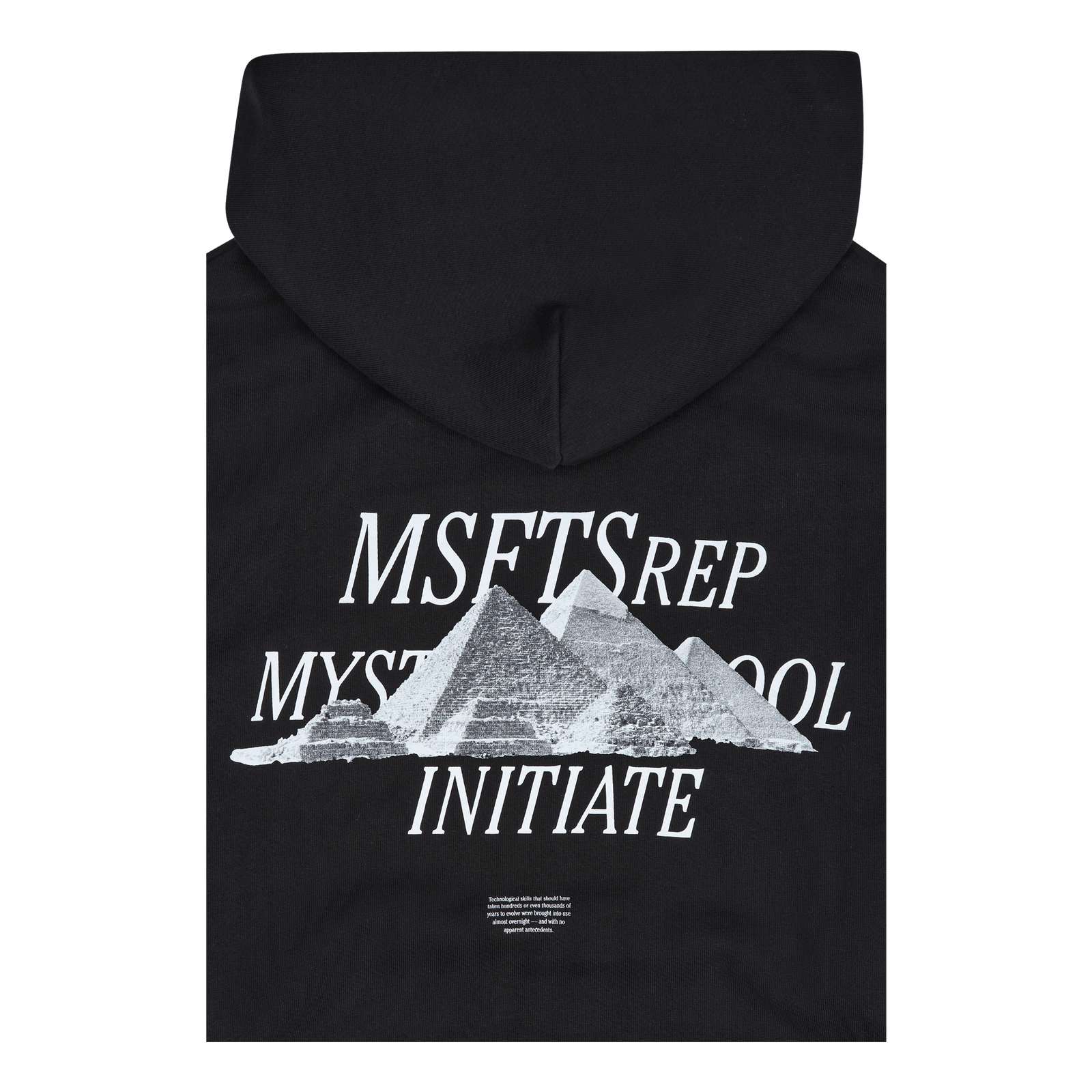 Hoodie Mystery School Regular  Black