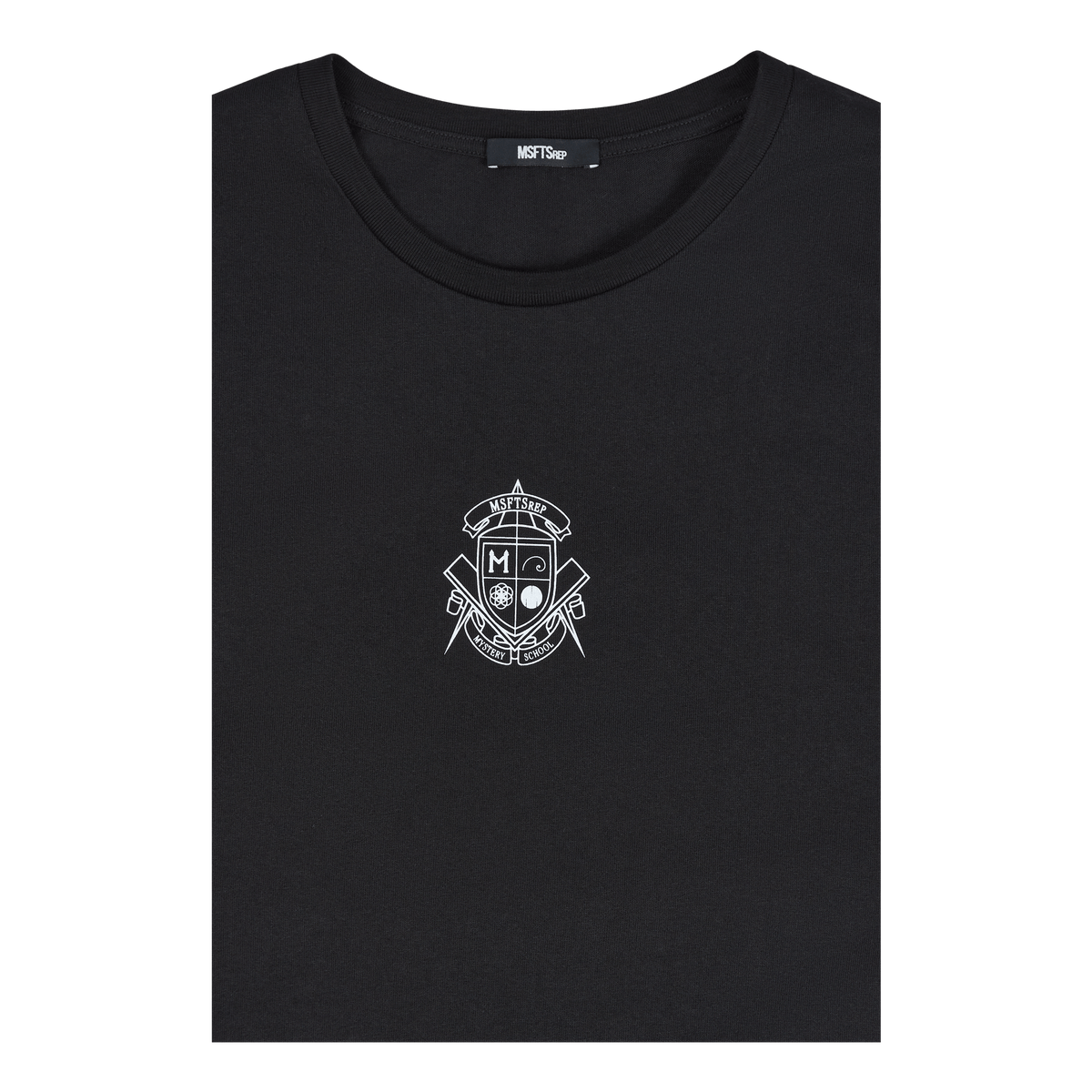 T-shirt Mystery School Crest R Black