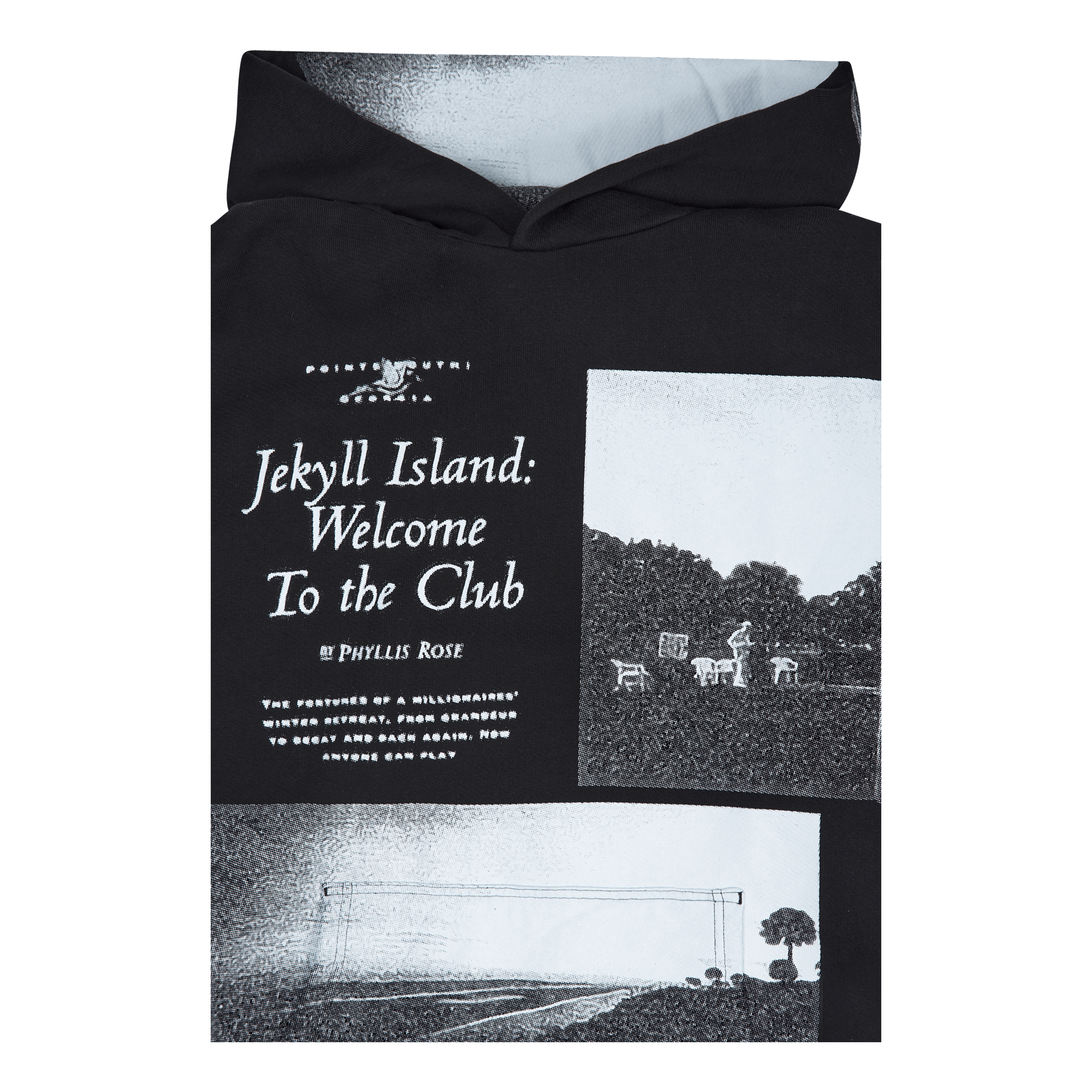 Hoodie Jekyll Island Regular F Black