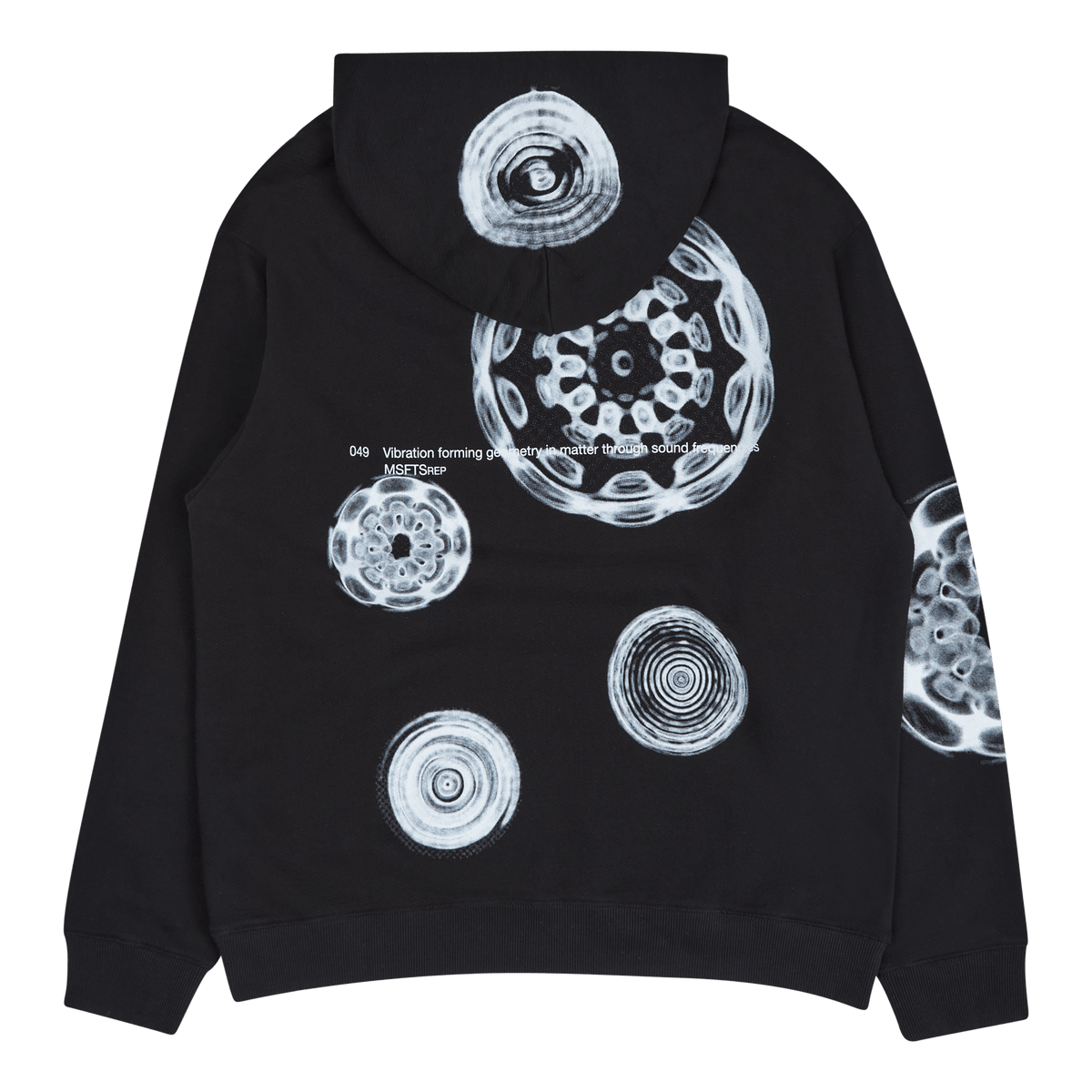 Hoodie Vibrations Regular Fit Black