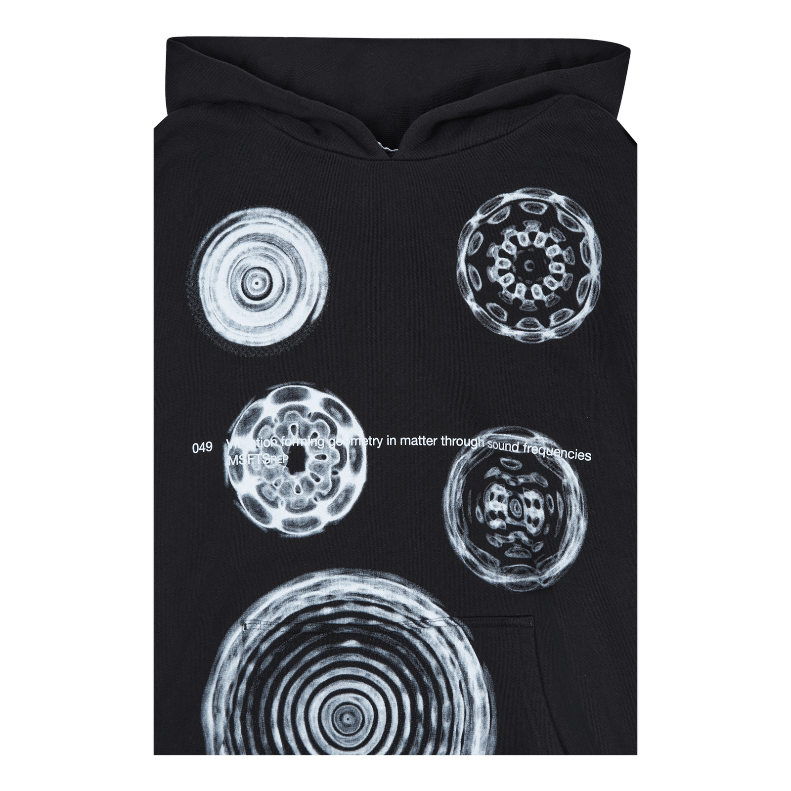 Hoodie Vibrations Regular Fit Black