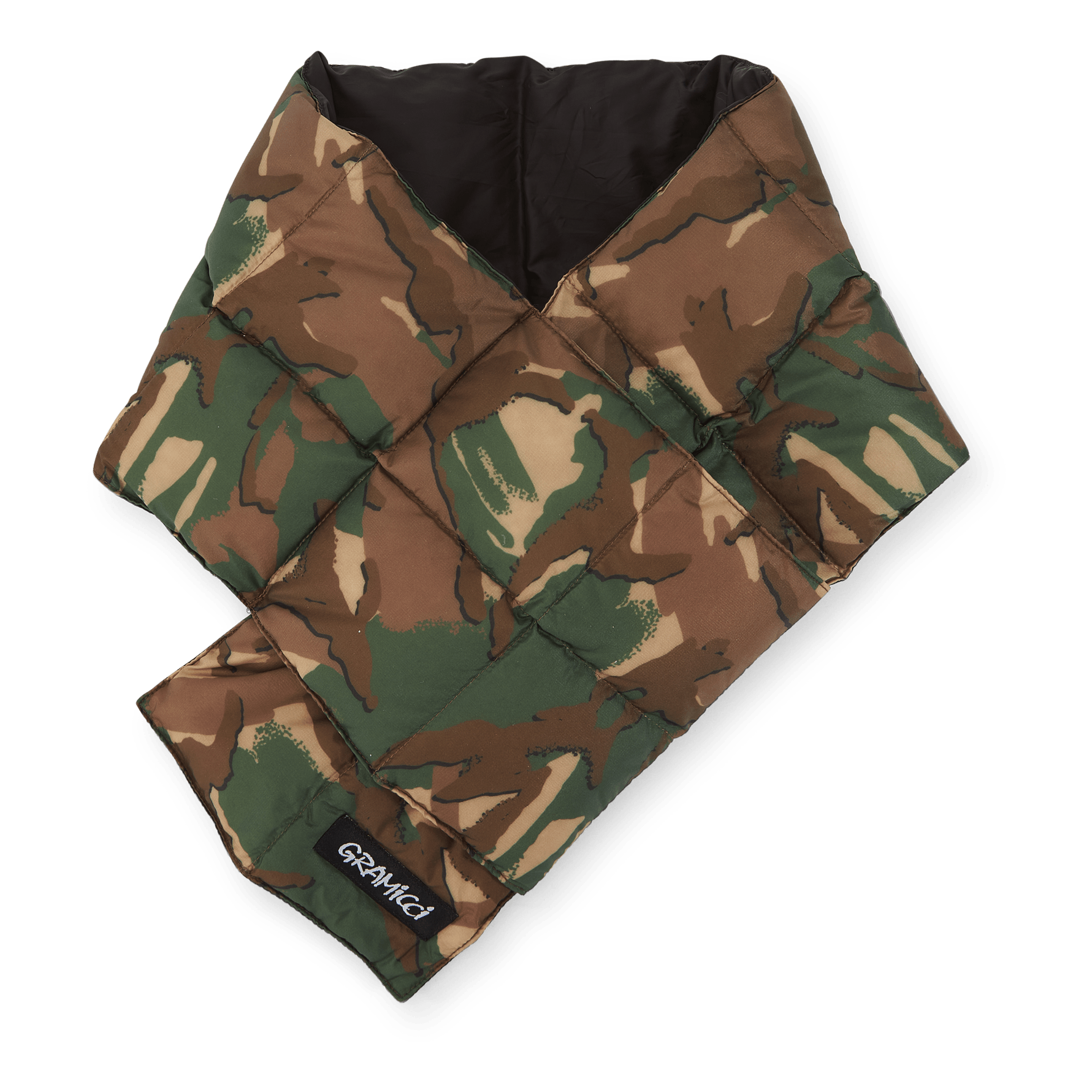 Taion/gramicci Down Scarf Camo