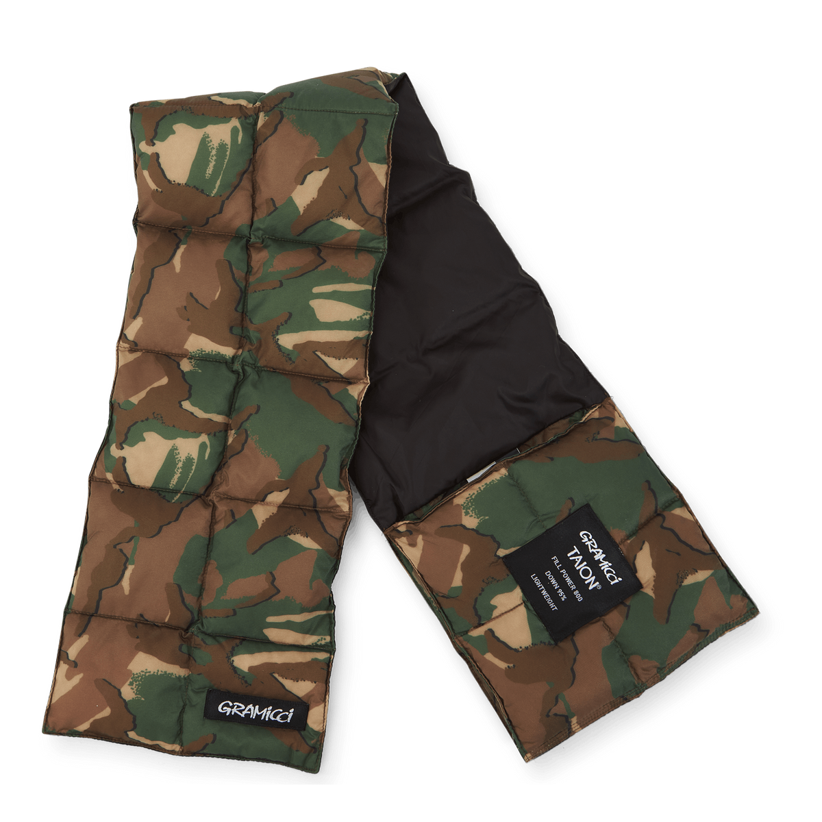 Taion/gramicci Down Scarf Camo