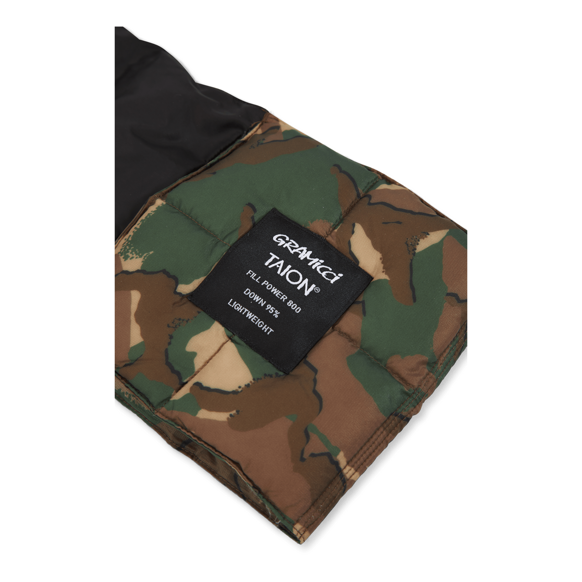 Taion/gramicci Down Scarf Camo