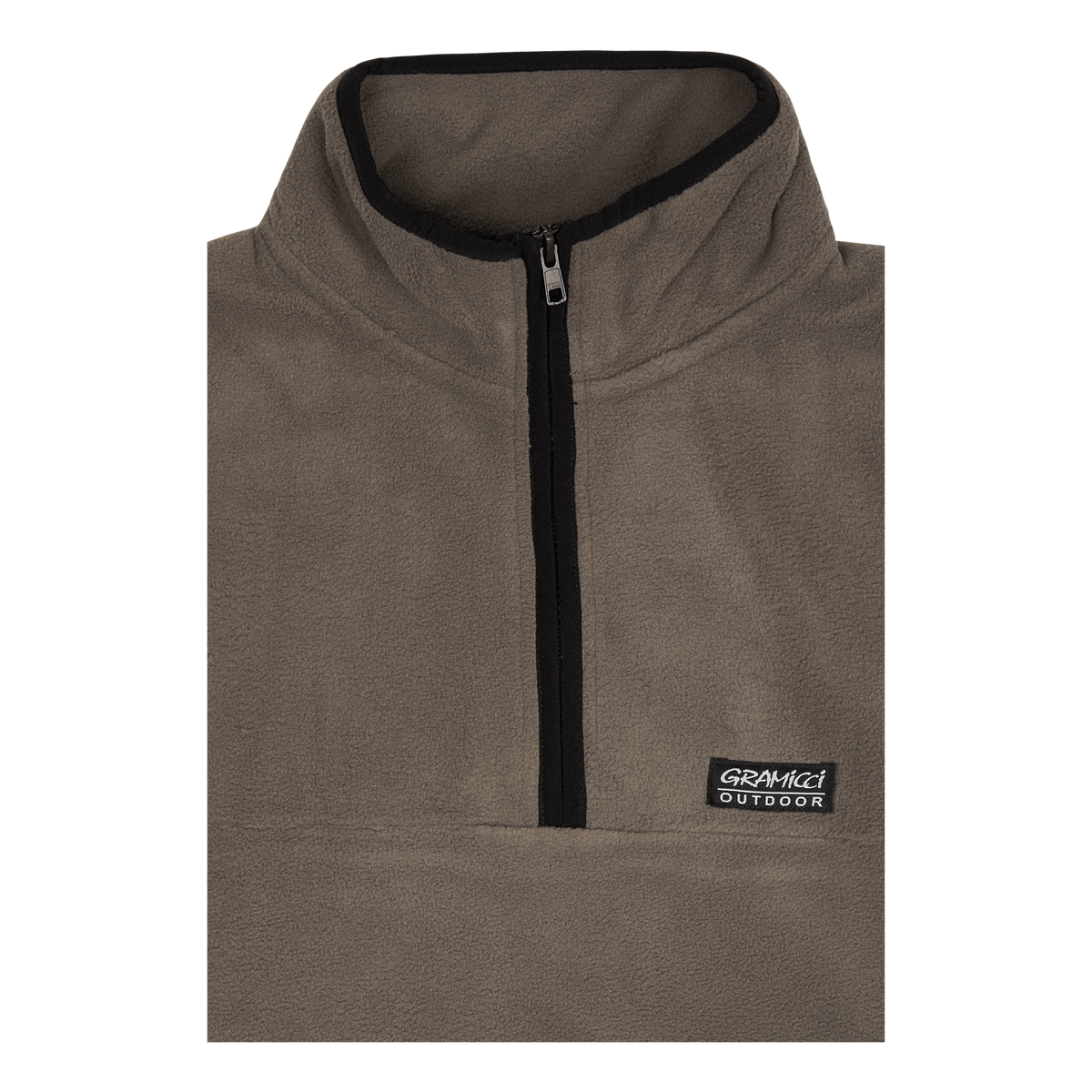 Mock Neck Fleece Grey