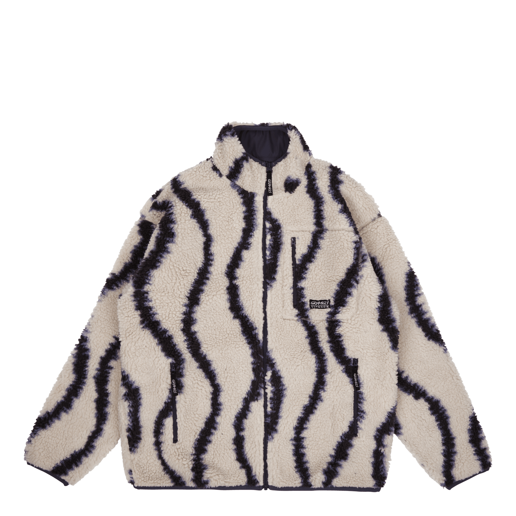 Sherpa Jacket Natural Swirl