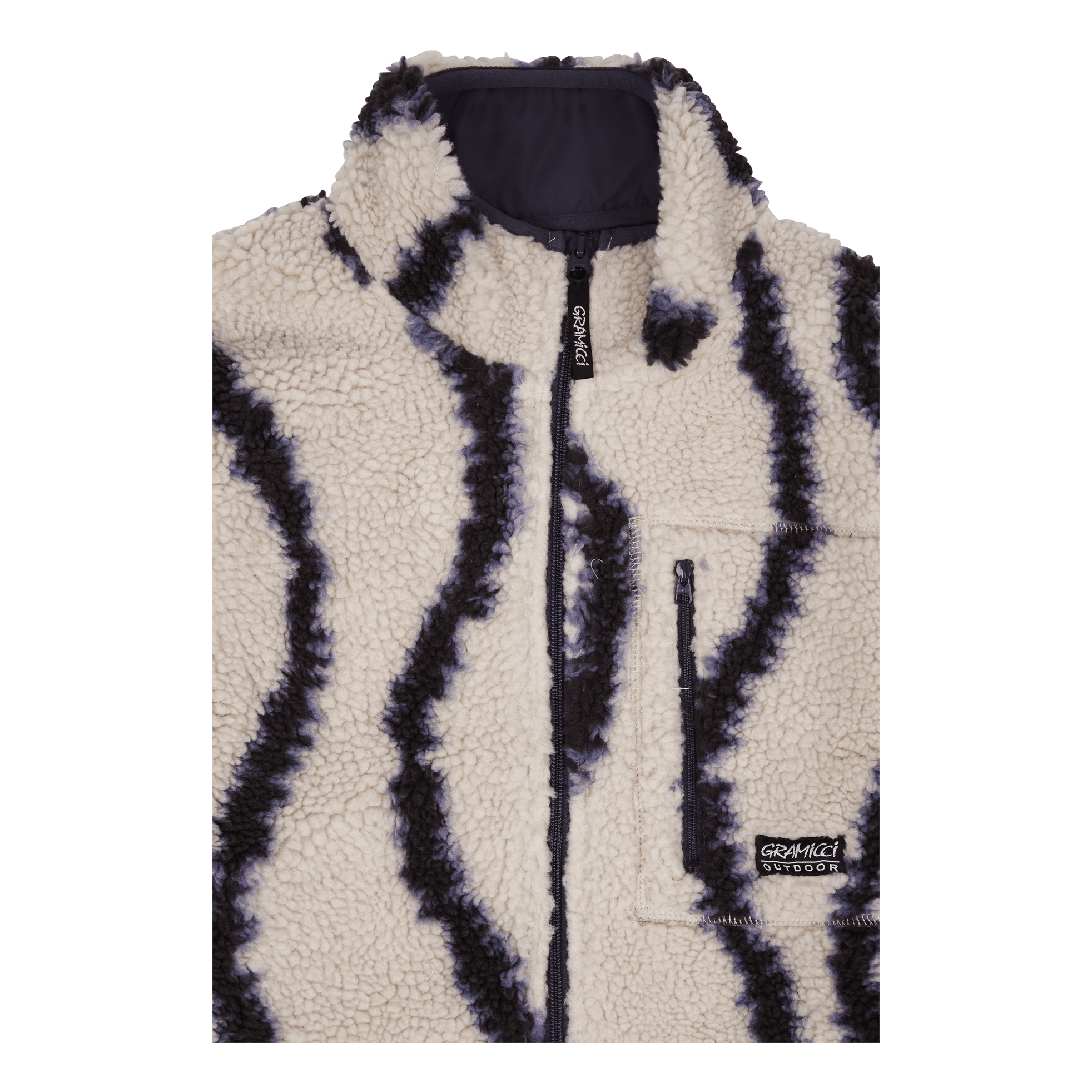 Sherpa Jacket Natural Swirl