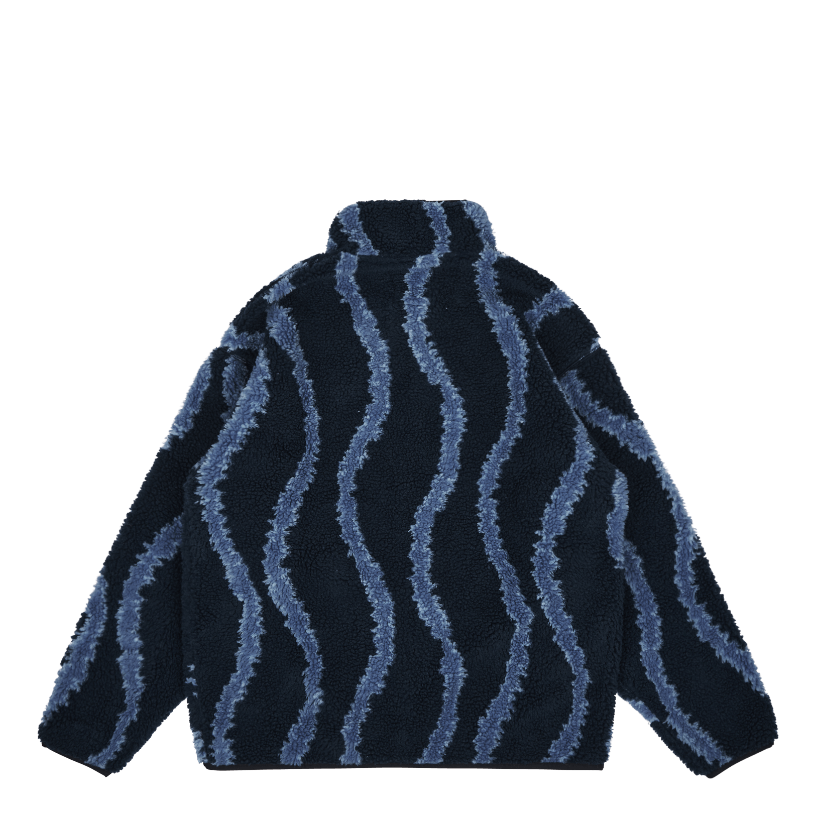 Sherpa Jacket Navy Swirl