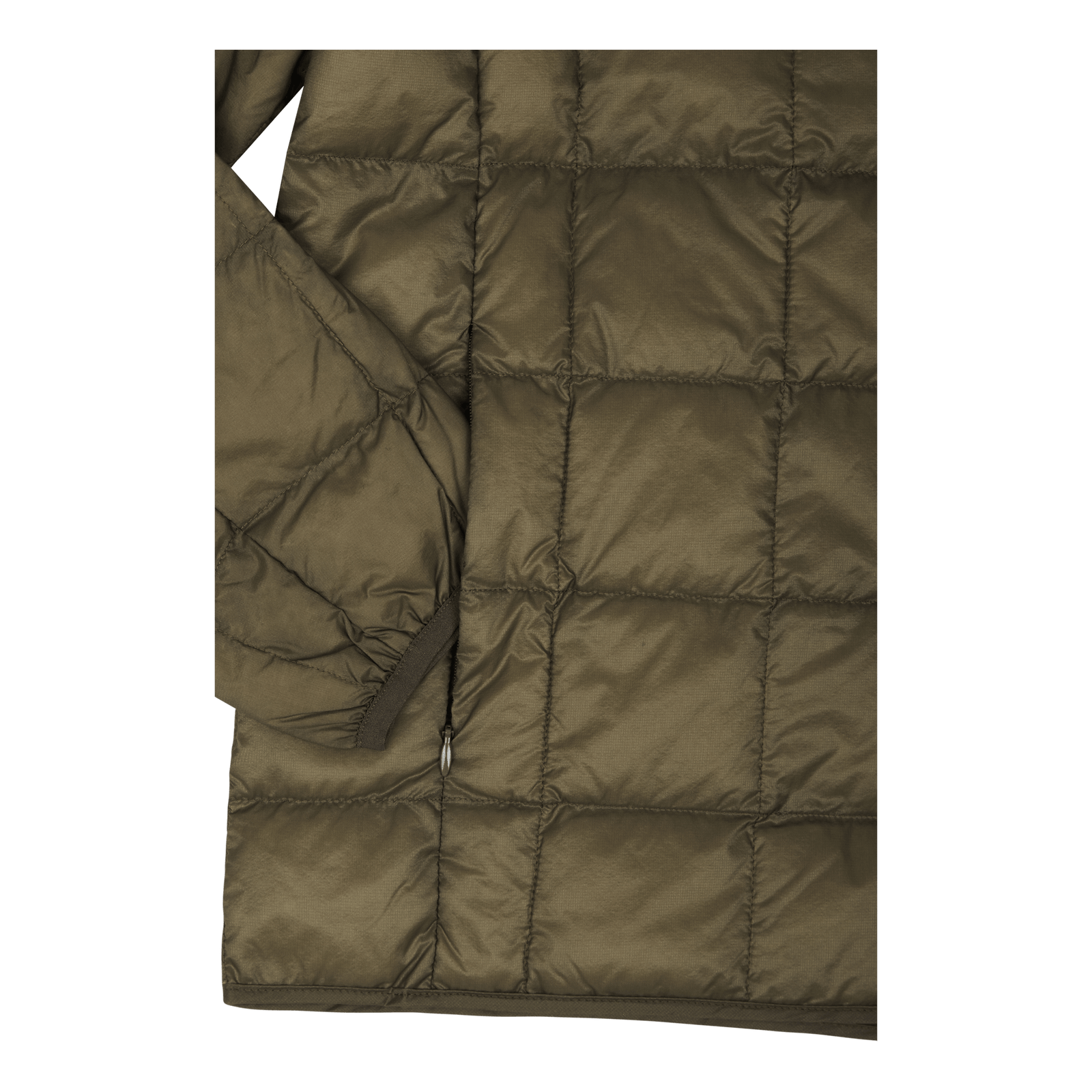 Taion/gramicci Inner Down Jack Olive