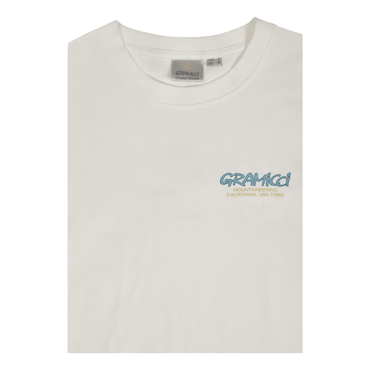 Mountaineering L/s Tee White / Blue